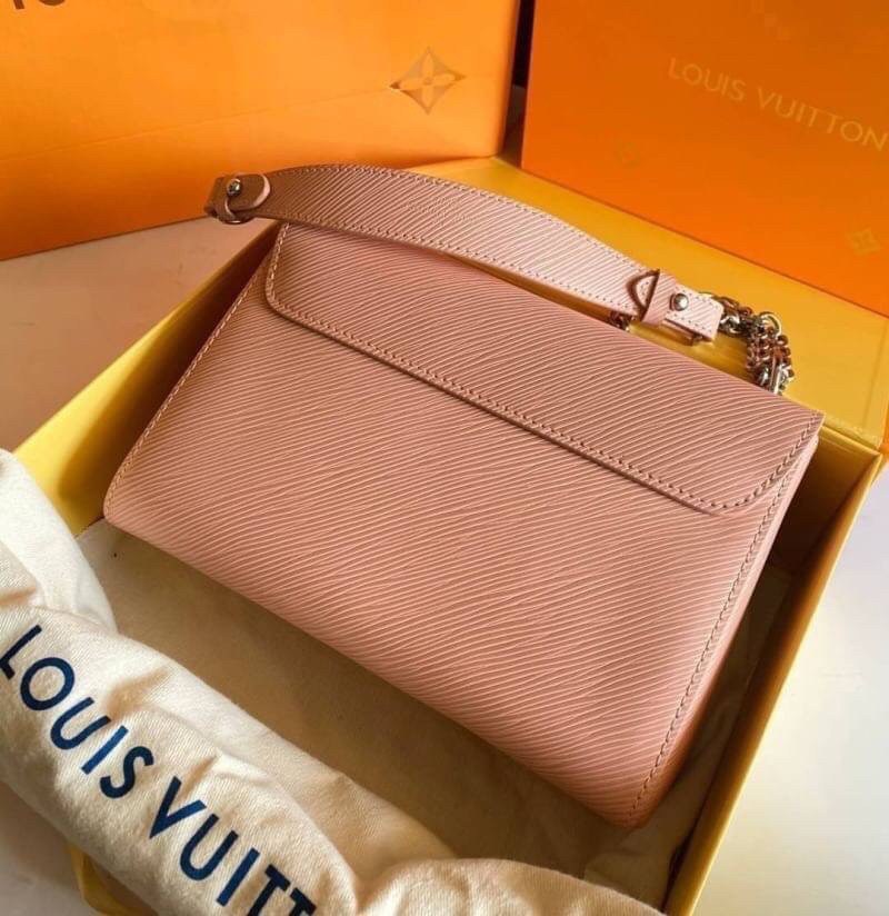 VIP 】หนังแท้ LOUIS VUITTON Epi Twist Shoulder Bag MM 4 สี พร้อมส่งที่ไทย