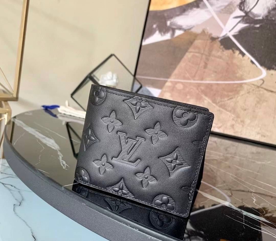 พร้อมส่ง 10 แบบ LV WALLET MEN COMPACT / LV MULTIPLE WALLET / SLENDER WALLET / AMERIGO WALLET กระเป๋าสตางค์หนังแท้ เกรดท็อปออริ เกรดดีสุด 1:1 ใช้งานต่างประเทศได้