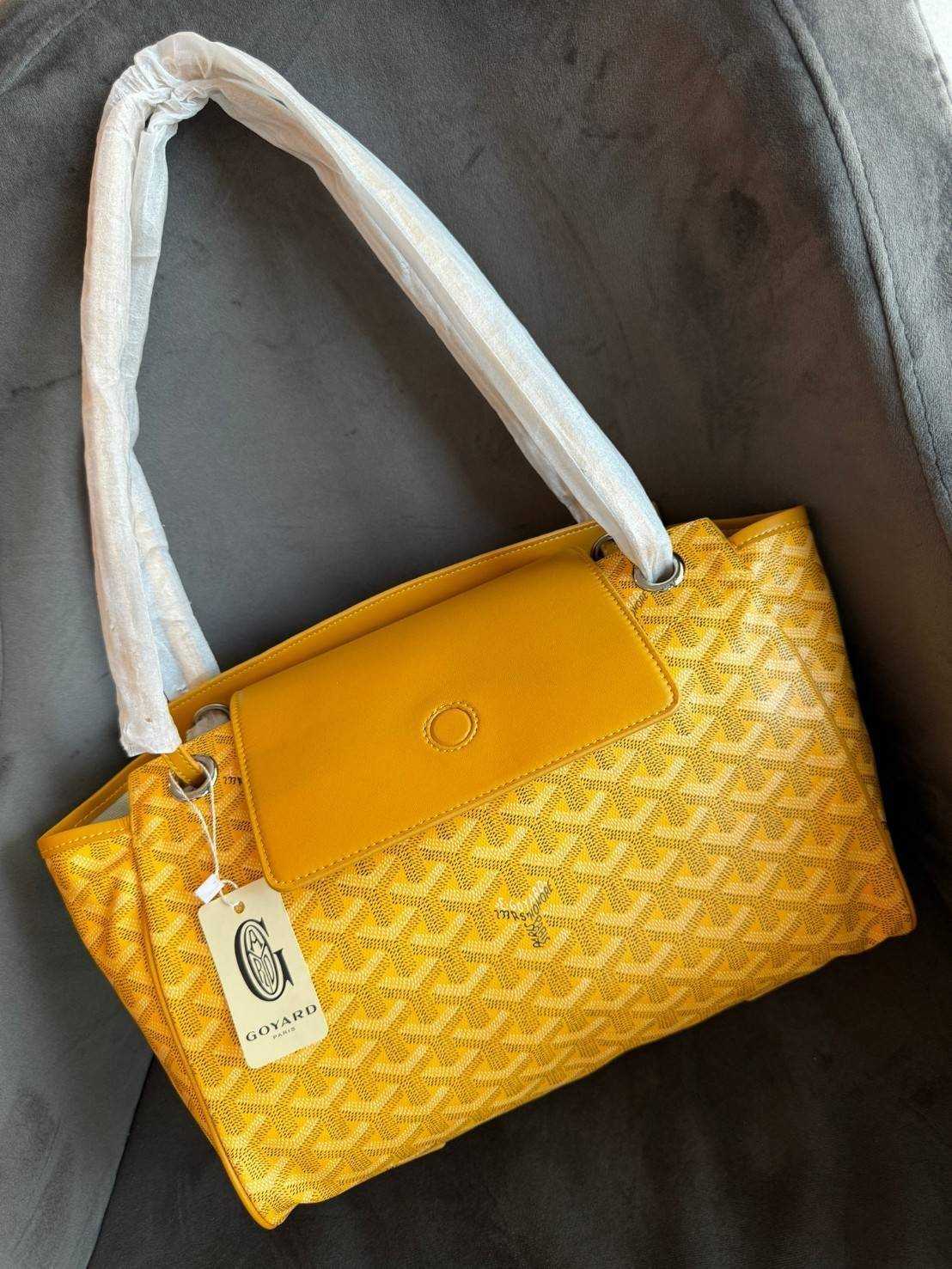 พร้อมส่ง 8 สี GOYARD Rouette Souple Bag 30cm กระเป๋าสะพายแบรนด์หรูสัญชาติฝรั่งเศส 🧡 เกรดออริจินอล 1:1 สลับแท้ ใช้งานต่างประเทศได้