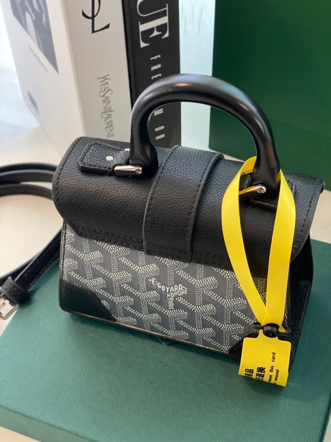 GOYARD SAIGON SIZE MINI 15cm เกรดท็อปออริเทียบแท้ ใช้สลับแท้ได้ ใช้งานต่างประเทศได้ Box set