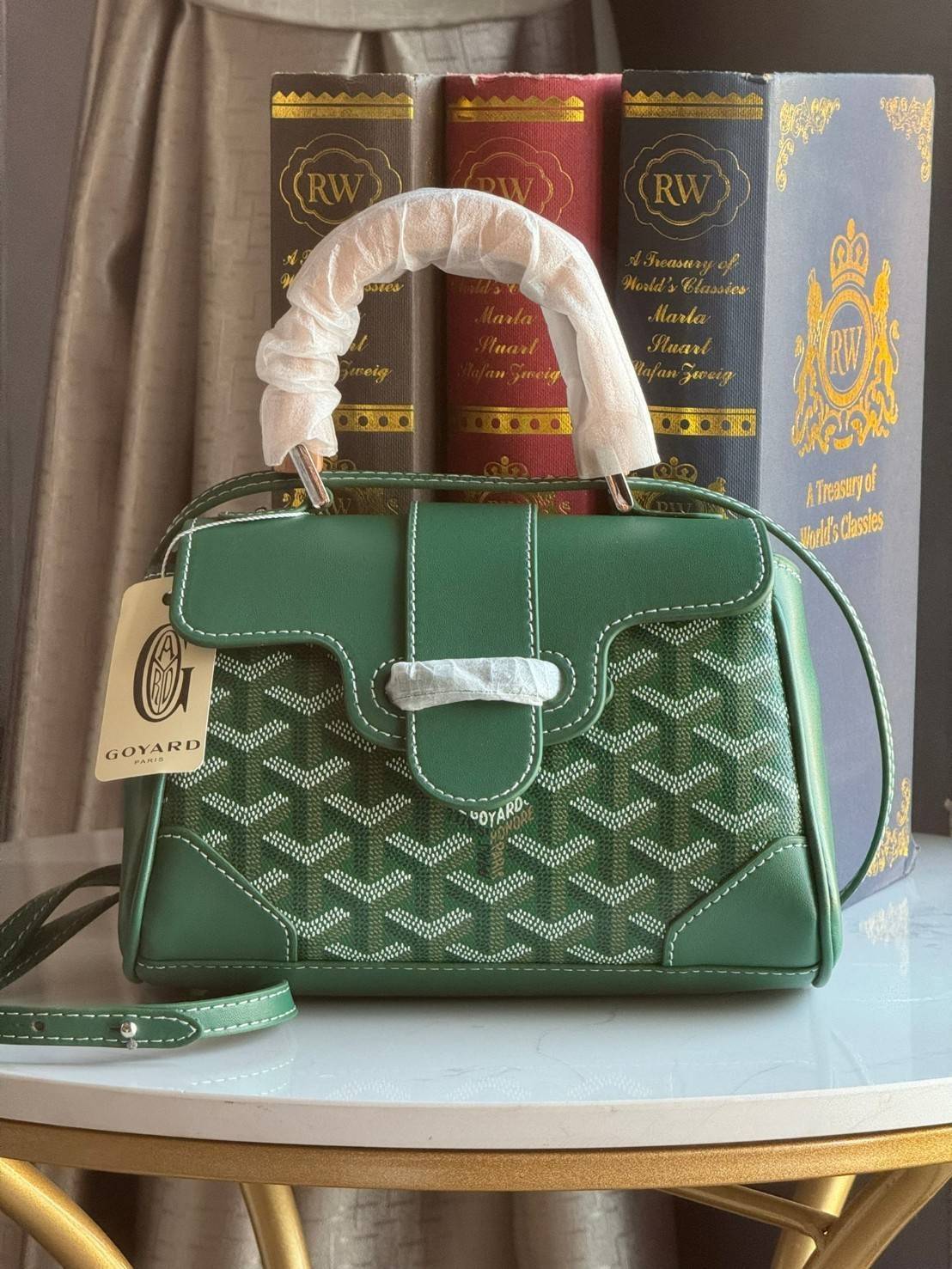 พร้อมส่ง 6 สี Goyard Saigon Souple Mini Bag / Saïgon Bag กระเป๋าถือ/สะพาย เกรดออริ สลับแท้ 1:1 ใช้ต่างประเทศได้