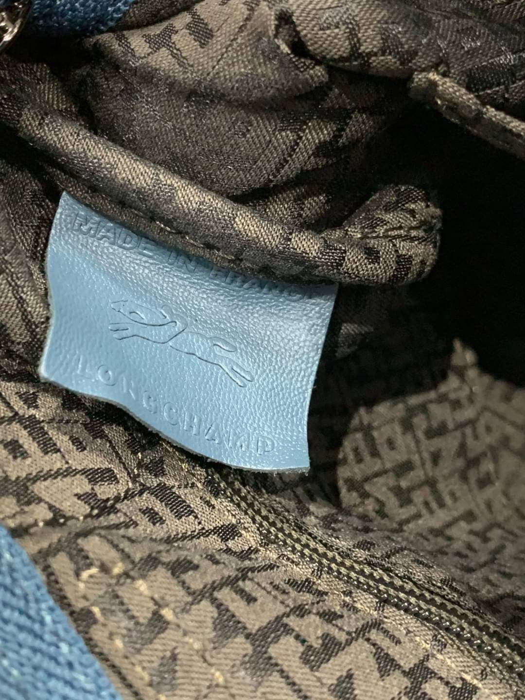 ของแท้ 100% Longchamp LE PLIAGE CUIR TOP HANDLE BAG Color: Black,Orange,Sienna, Navy,Nordic,Grey,Lichen