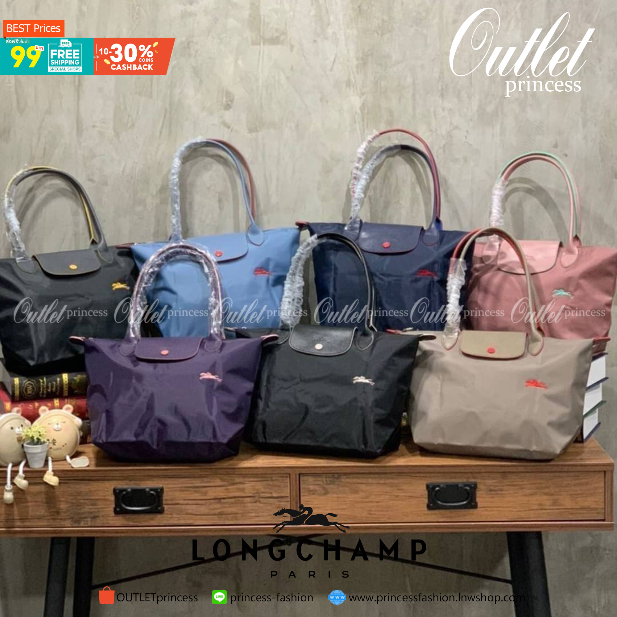 Longchamp LE PLIAGE Club (พร้อมส่ง 8 สี) TOTE BAG S กระเป๋ารุ่นยอดนิยม ที่สาวๆ ต้องมีไว้เก็บไว้สักใบ ด้วยตัวน้ำหนักกระเป๋า Longchamp เบาแสนเบา แต่จุของได้เยอะมาก สำหรับลุคทางการกึ่งลำลอง แฝงความสบาย ยามเดินทาง จุดเด่นอย่างหนึ่งของ กระเป๋าก็คือ สามาถพับเก็