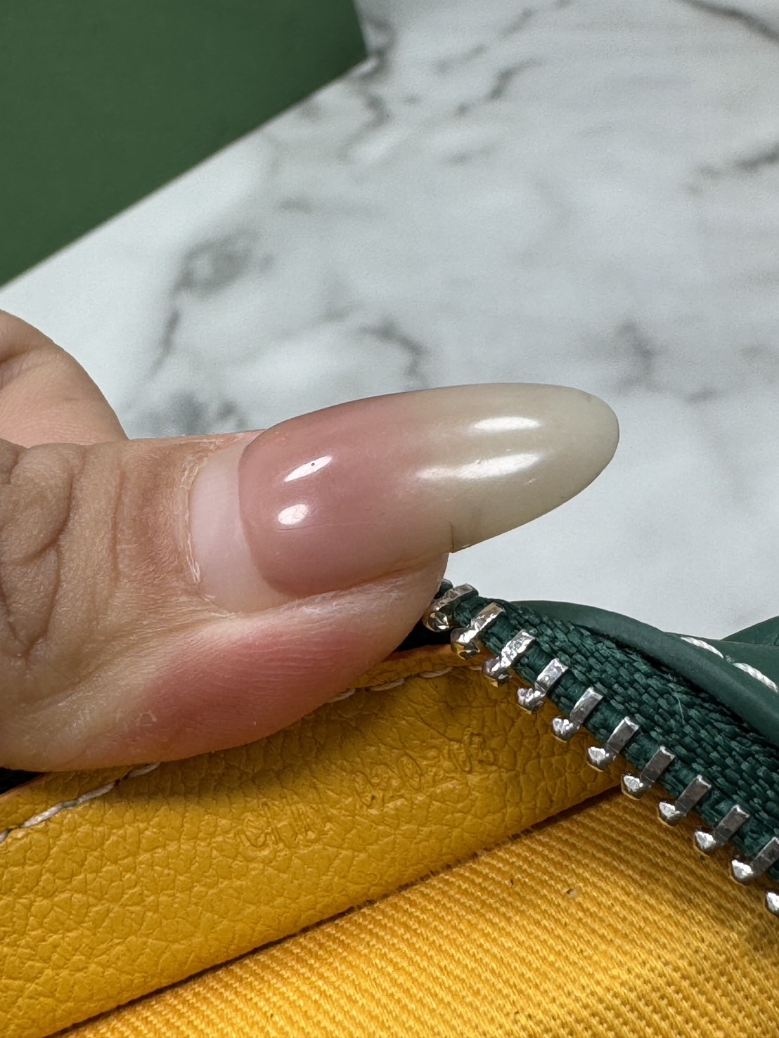 ORI หนังแท้ | Goyard Jouvence MM Toiletry Bag / Goyard Clutch bag กระเป๋าทรงคลัชกะทัดรัด เหมาะสำหรับการเก็บของในแนวตั้งและป้องกันการหกหรือรั่วไหล แคนวาสทำความสะอาดง่าย