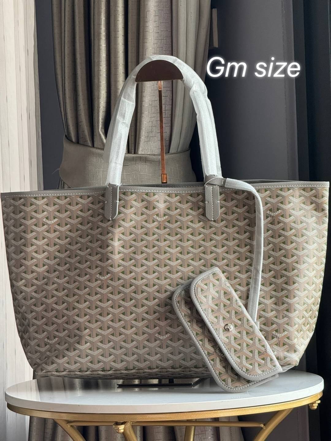 พร้อมส่ง 2 สี GM 40cm Goyard Saint Louis Claire-Voie GM Bag กระเป๋าทรงโท้ทใบใหญ่ เกรดออริ สลับแท้ 1:1 ใช้ต่างประเทศได้