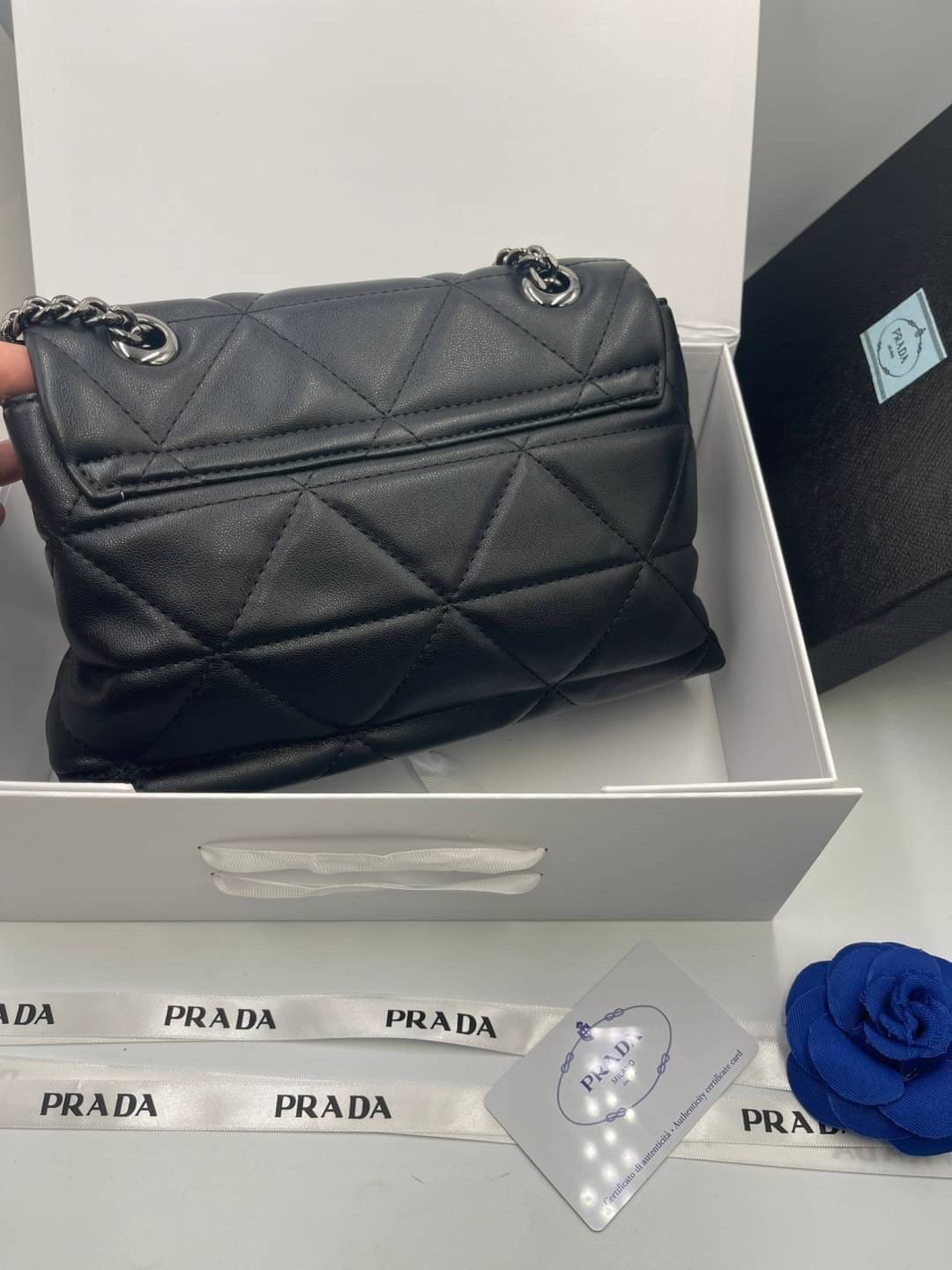 VIP 】PRADA Nappa Leather Prada Spectrum Bag หนังแท้ พร้อมส่งที่ไทย