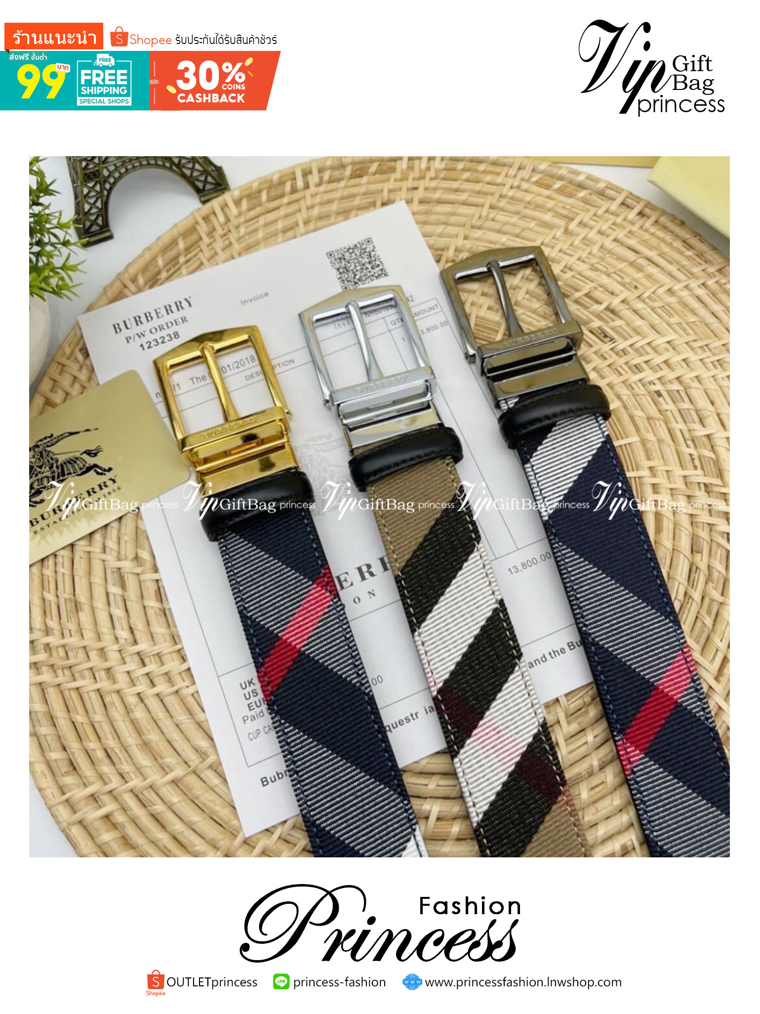 BURBERRY BELT MEN LEATER 3.5cm เข็มขัดผู้ชายเบอร์เบอรี่ เกรดออริจินอลหนังแท้ ใช้งานง่าย เป็น everyday look ได้เลยค่ะ ภาพสินค้าถ่ายจากงานขายจริง ใช้งานต่างประเทศได้