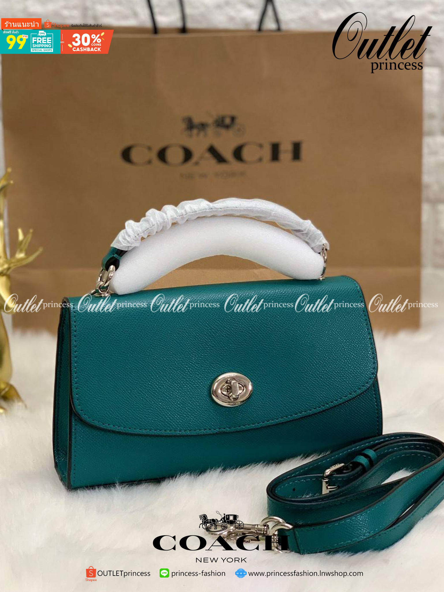 COACH TILLY SATCHEL 23 IN SIGNATURE CANVAS ((C1802//C1439/C1435)) กระเป๋า crossbody สวยหรู ขนาดใหม่ พร้อมสีมาใหม่!! ดีไซน์ย้อนยุค วัสดุหนังแคนวาสเคลือบลายสลับหนังแท้ มาพร้อมหูจับในตัว และสาย crossbody ปรับได้ตามตัว เปิด-ปิดด้วยตัวบิดล็อค ภายในโล่ง บุกำมะห