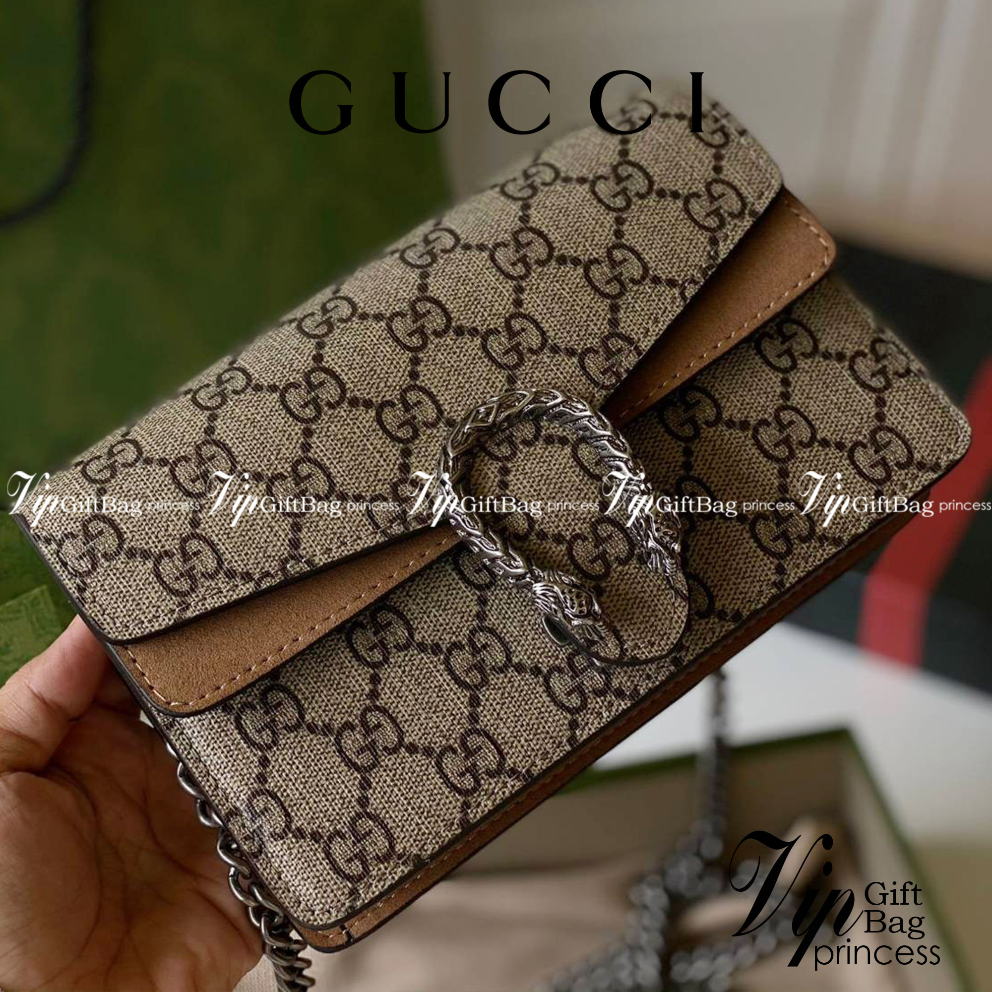 หนังแท้ GUCCI Dionysus mini bag / GG Shoulder bag / GG Denim Dionysus พร้อมส่งที่ไทย กระเป๋าสะพายข้างหนังแท้ เกรดหนังคุณภาพดียิ่งใช้หนังยิ่งสวย โทนสีน่าใช้มากก มาในดีไซน์คลาสสิคเรียบหรูเข้ากับทุกลุ๊คแบบไม่มีเอ้าท์ พร้อมส่งที่ไทย ภาพสินค้าถ่ายจากงานขายจริง