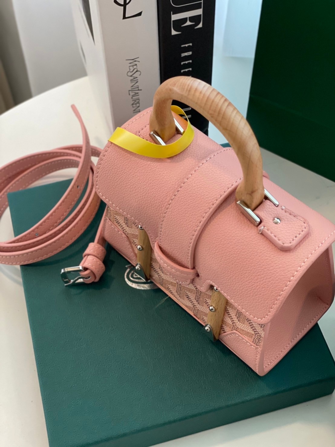 GOYARD SAIGON SIZE MINI 15cm เกรดท็อปออริเทียบแท้ ใช้สลับแท้ได้ ใช้งานต่างประเทศได้ Box set