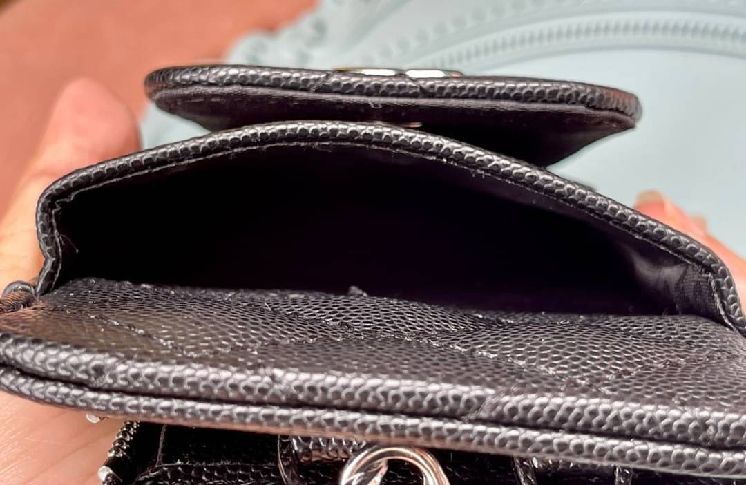 CHANEL 20C Phone holder with chain Brand new Chanel O Phone black caviar holder case with chain.