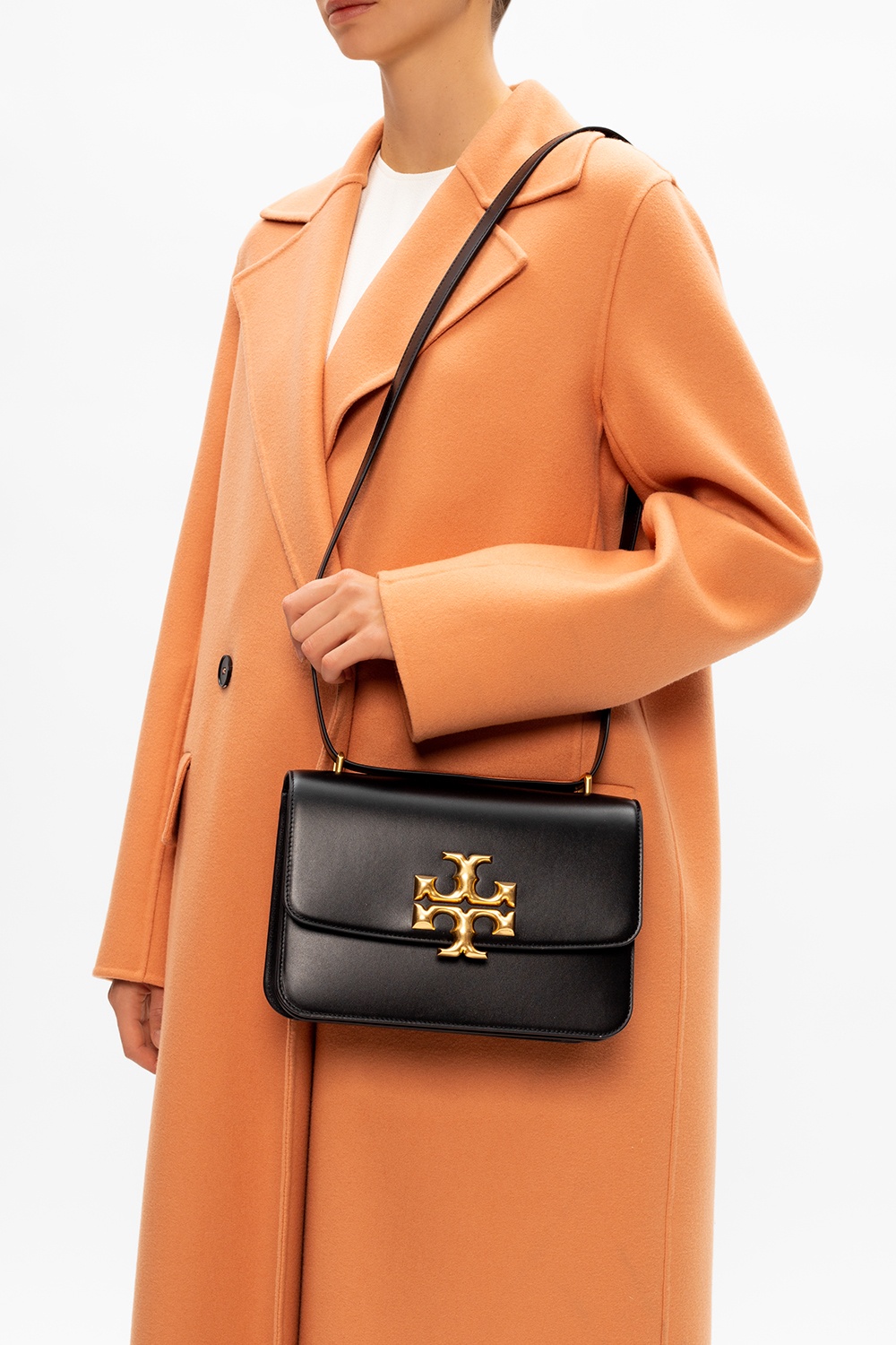 Tory Burch 75003 Eleanor Medium Convertible Shoulder Bag พร้อมส่งที่ไทย อีกรุ่นที่น่าครอบครองมากๆค่ะ กระเป๋าสะพายข้างและทบสายเป็นคล้องไหล่ได้ หนังแท้ชั้นดี ใช้ได้กับทุกๆโอกาส ห้ามพลาด ก่อนหมดนะคะ!!