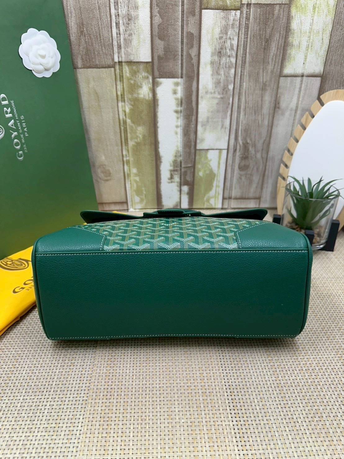 5 สี ORI หนังแท้ | Goyard Saigon Tote Bag กระเป๋าสะพายทรงโท้ท พร้อมหูจับใช้งานง่าย ภายในโล่งกว้าง หรูหราลงตัว