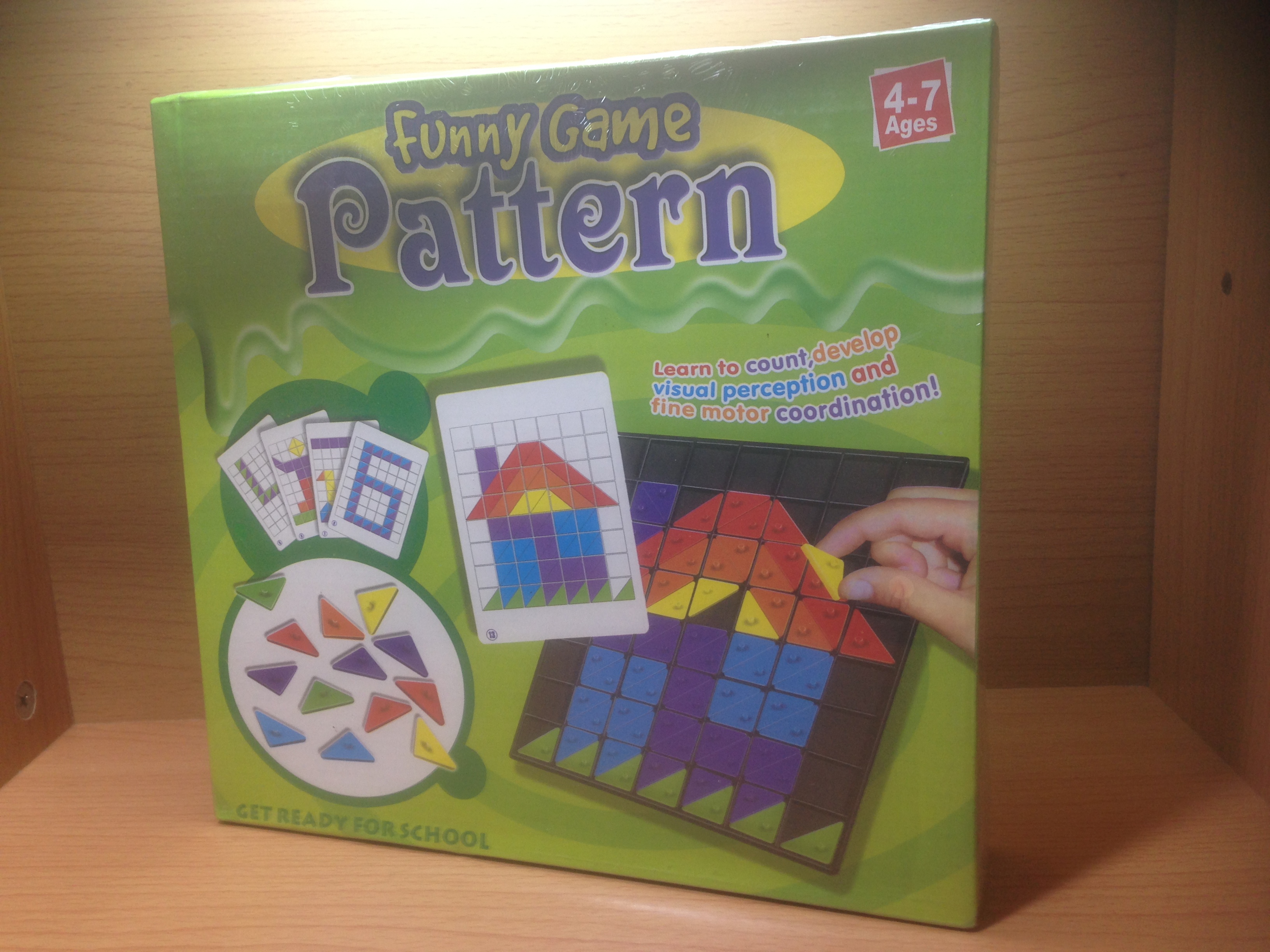 เกมต่อภาพตามแพทเทิร์น(Pattern)