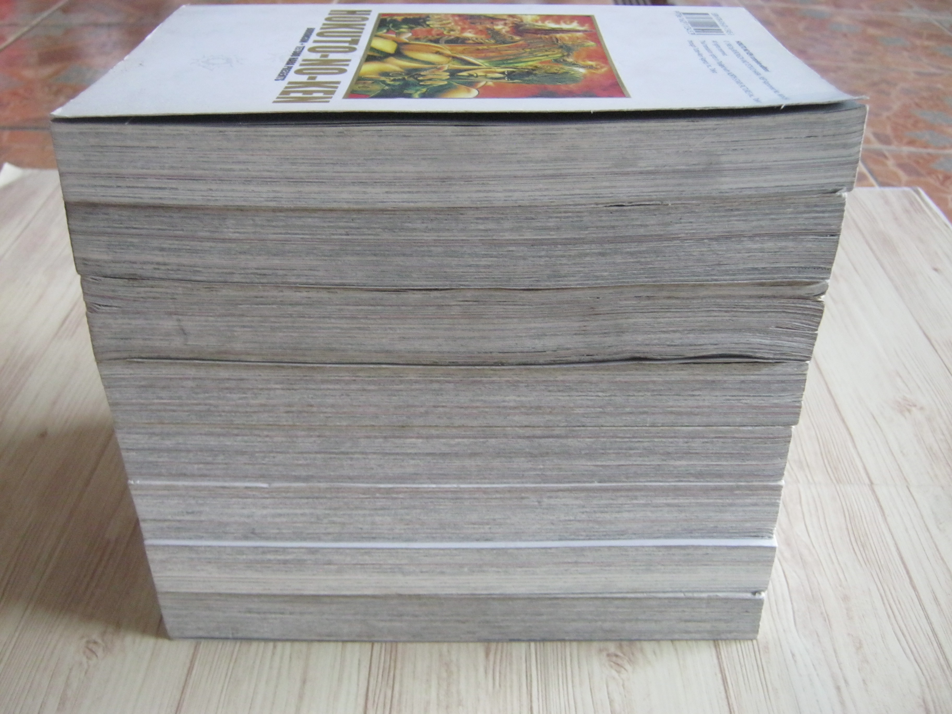 หมัดดาวเหนือ ชุด เล่ม 1,2,3,4,6,9,10,12 ( ขาดเล่ม 5,7,8,11 ) Buronson - Tetsuo Hara เขียน ( สภาพสะสม ) ฺBIG BOOK