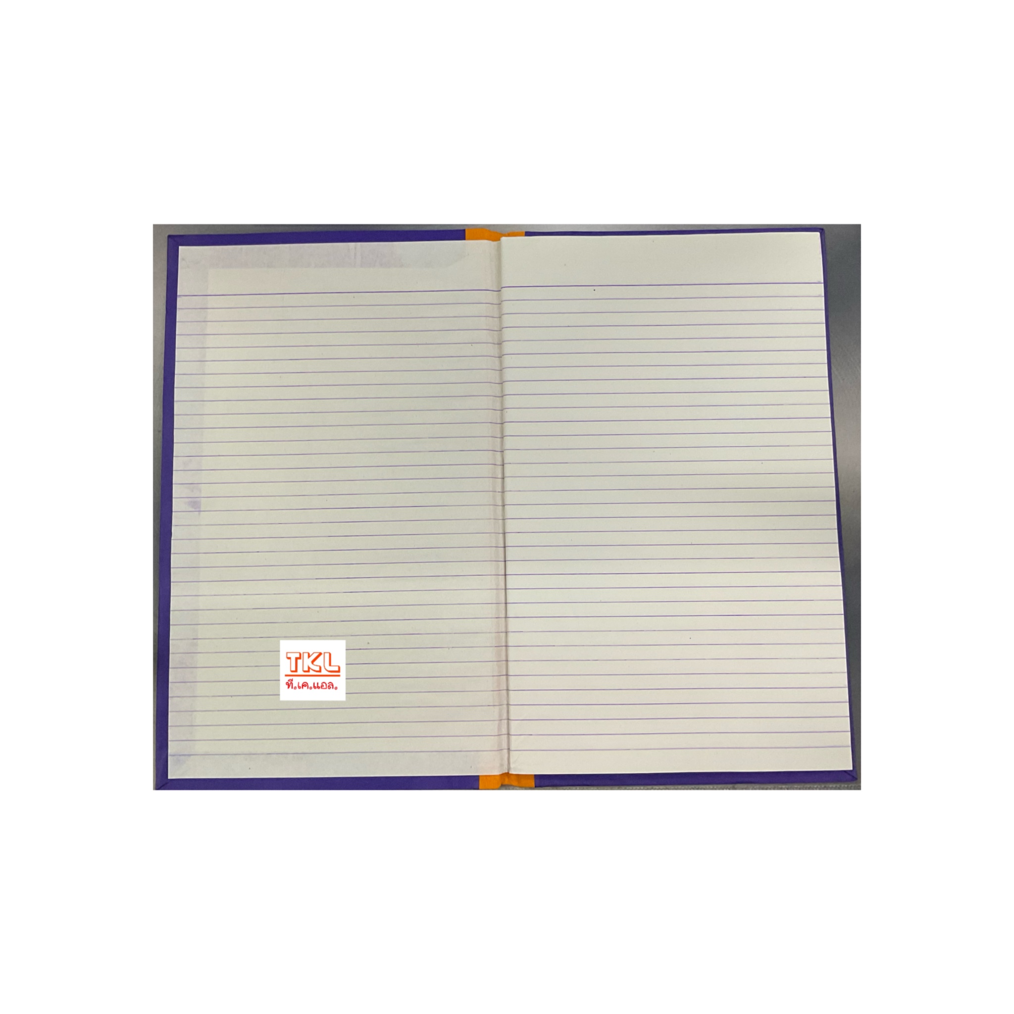 สมุดปกน้ำเงิน #2 สันผ้า2/80 19x31 ซม. MH