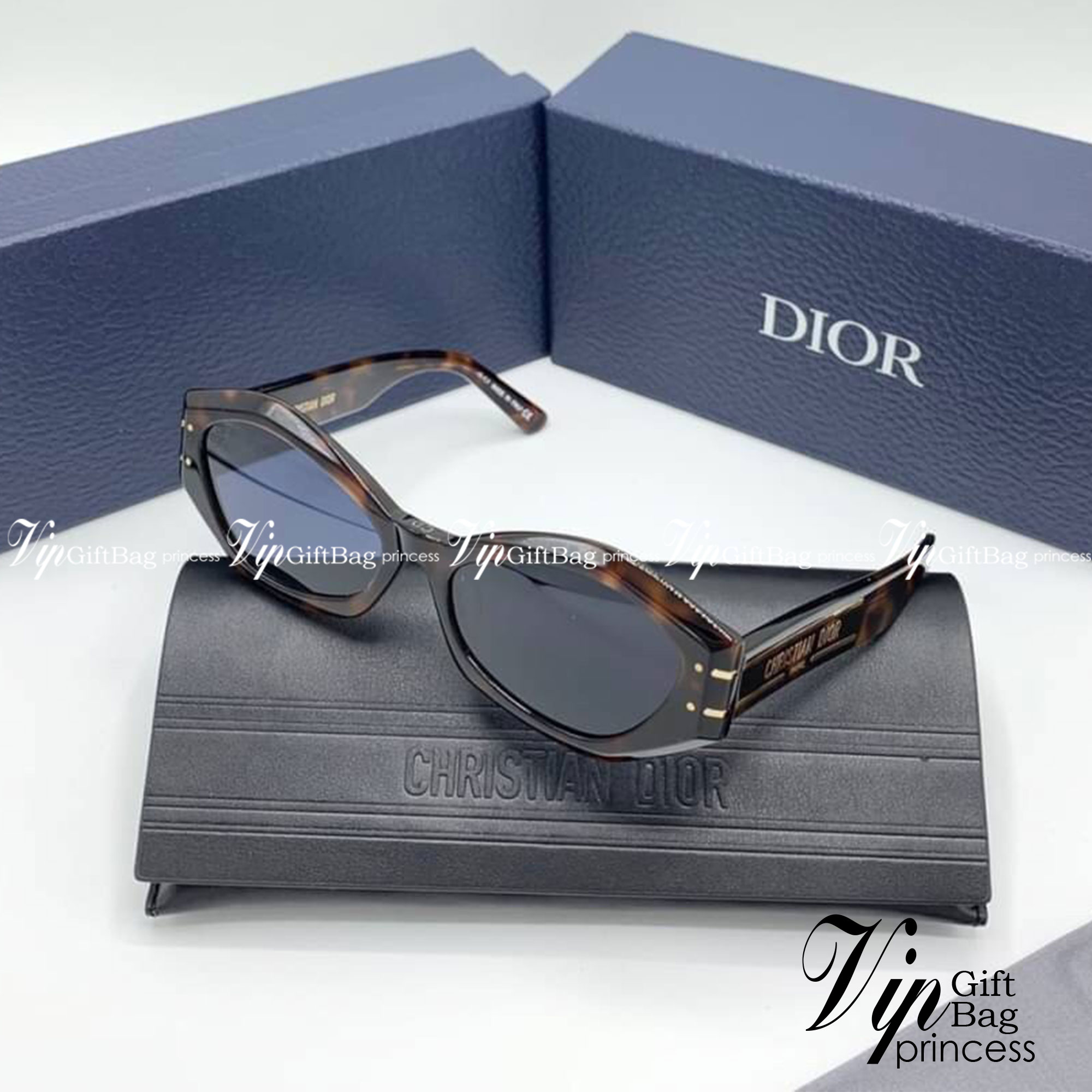 DIOR SUNGLASSES แว่นตากันแดดดิออ เกรดออริจินอล 1:1 งานสวยสุด คุณภาพดี Hi-quality กันแดดเต็มประสิทธิภาพ UV protection ภาพถ่ายจากสินค้าจริง