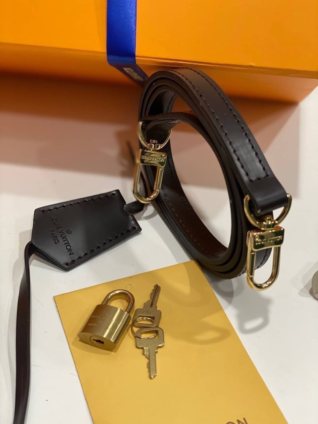 LV Alma BB Damier Ebene Handbag กระเป๋าถือสะพาย เกรดออริ 1:1 ใช้งานต่างประเทศได้