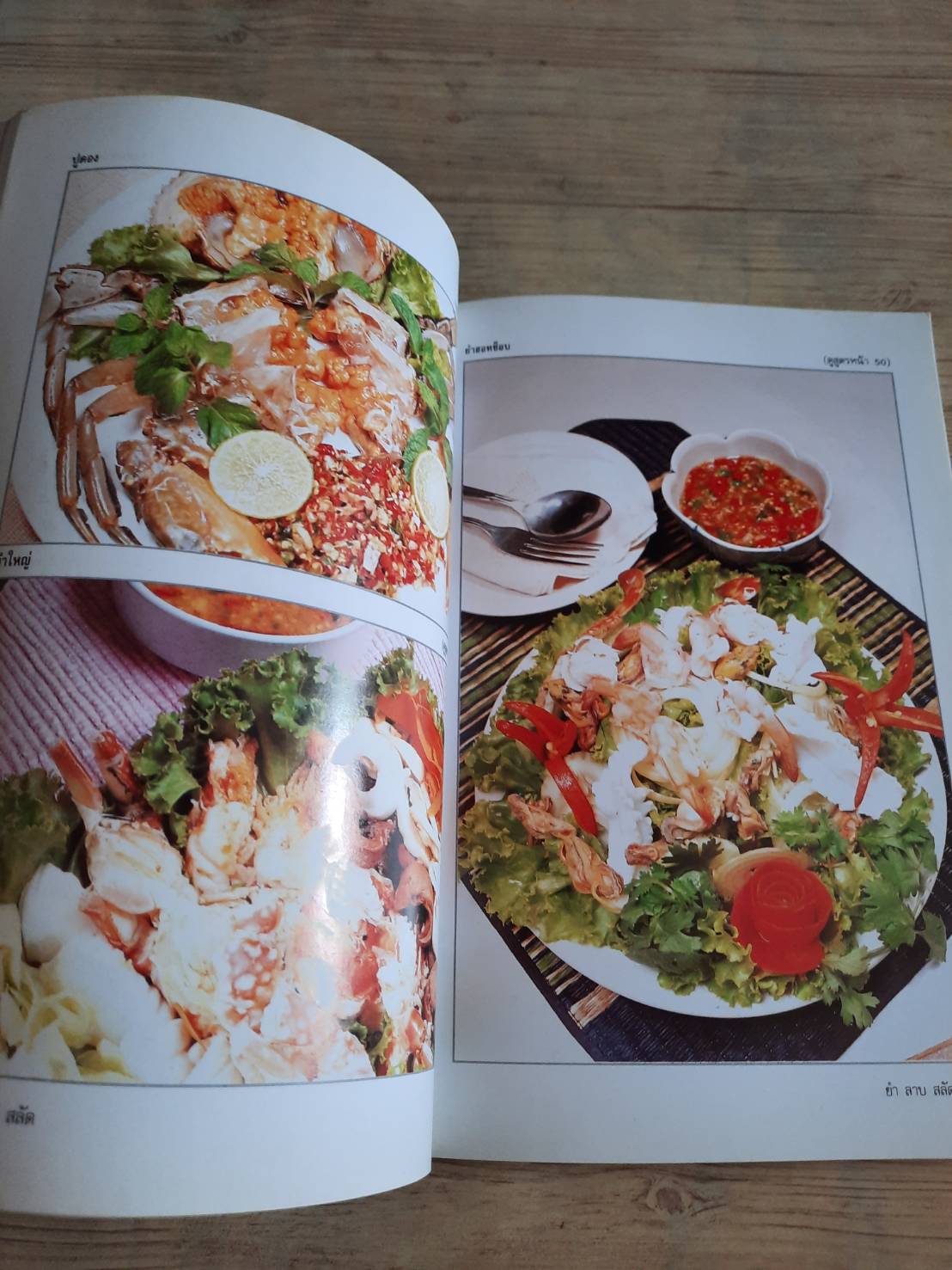 ยำ ลาบ สลัด อาหารเรียกน้ำย่อย กับแกล้มเหล้า พิมพ์ครั้งที่ 12 โดย กองบรรณาธิการสำนักพิมพ์แสงแดด