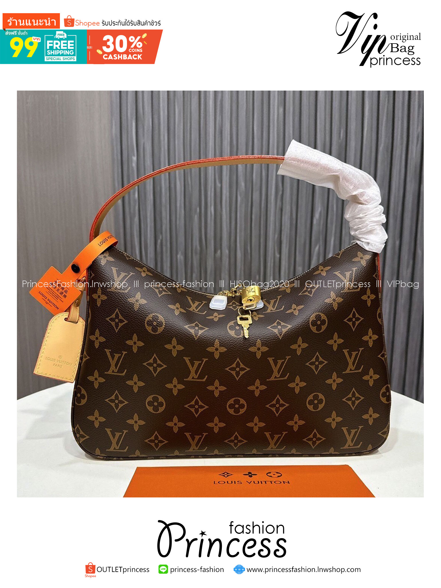 LV Slouchy PM bag กระเป๋าสะพายทรงโฮโบดีไซน์คลาสสิค ใบใหญ่กำลังสวย โดดเด่นด้วยรูปทรงเป็นเอกลักษณ์ ใช้งานได้สะดวกคล่องตัว เหมาะสำหรับพกพาเดินทางและใช้งานได้ทุกวัน ลายโมโนแกรมแคนวาสสุดไอคอนิก เสริมความสง่างามด้วยอะไหล่สีทอง งานจริงสวยมาก แนะนำค่ะ