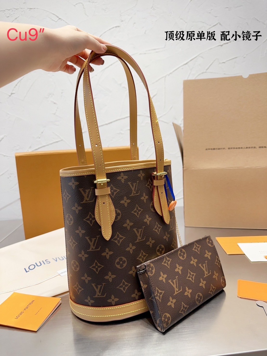 LV Bucket Vintage Bag / LV monogram canvas bucket bag พร้อมส่ง กระเป๋าสะพายทรงบัคเก็ตวินเทจพร้อมใบเล็ก สวยหรู ดูผู้ดี รูปทรงคลาสสิคทรงถัง ใช้งานง่าย