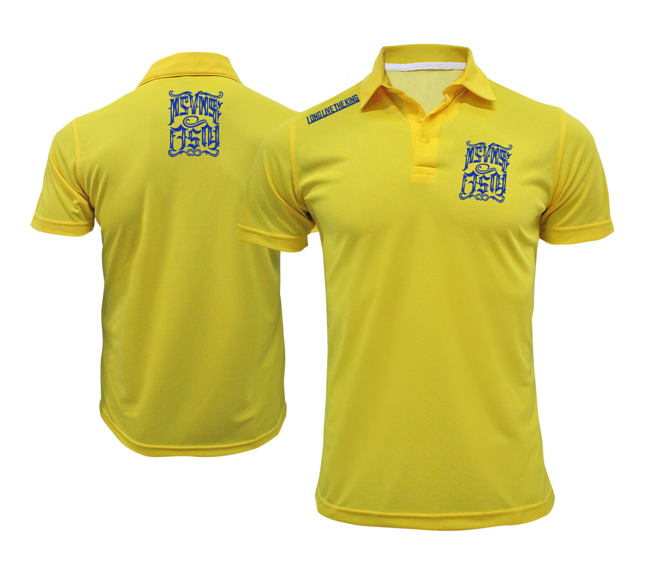 เสื้อโปโลเหลือง ทรงพระเจริญ
