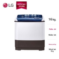 เครื่องซักผ้า 2 ถัง LG รุ่น TT16WAPG ระบบ Roller Jet ซัก 16 กก. ลดราคาถูกสุดๆ โทรเล้ยย 02-4245594, 085-3801177, 081-6215561