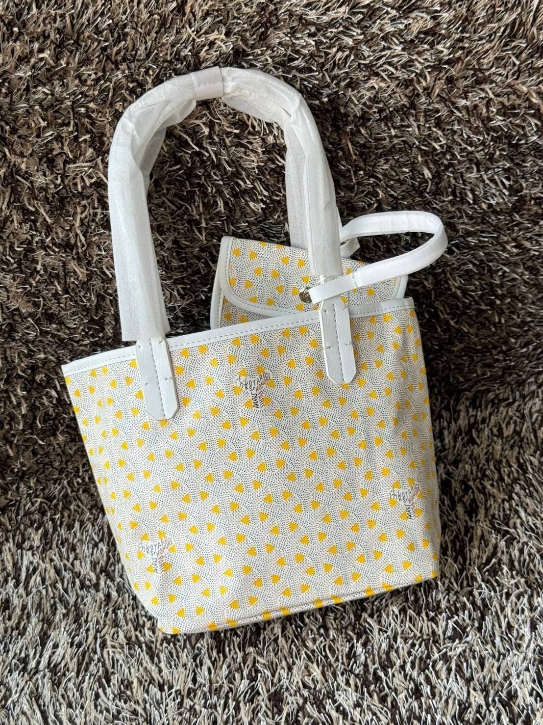 พร้อมส่ง 4 สี Goyard claire voie Mini Tote Bag กระเป๋าทรงโท้ทมินิ เกรดออริ สลับแท้ 1:1 ใช้ต่างประเทศได้ ภาพถ่ายจากงานขายจริง