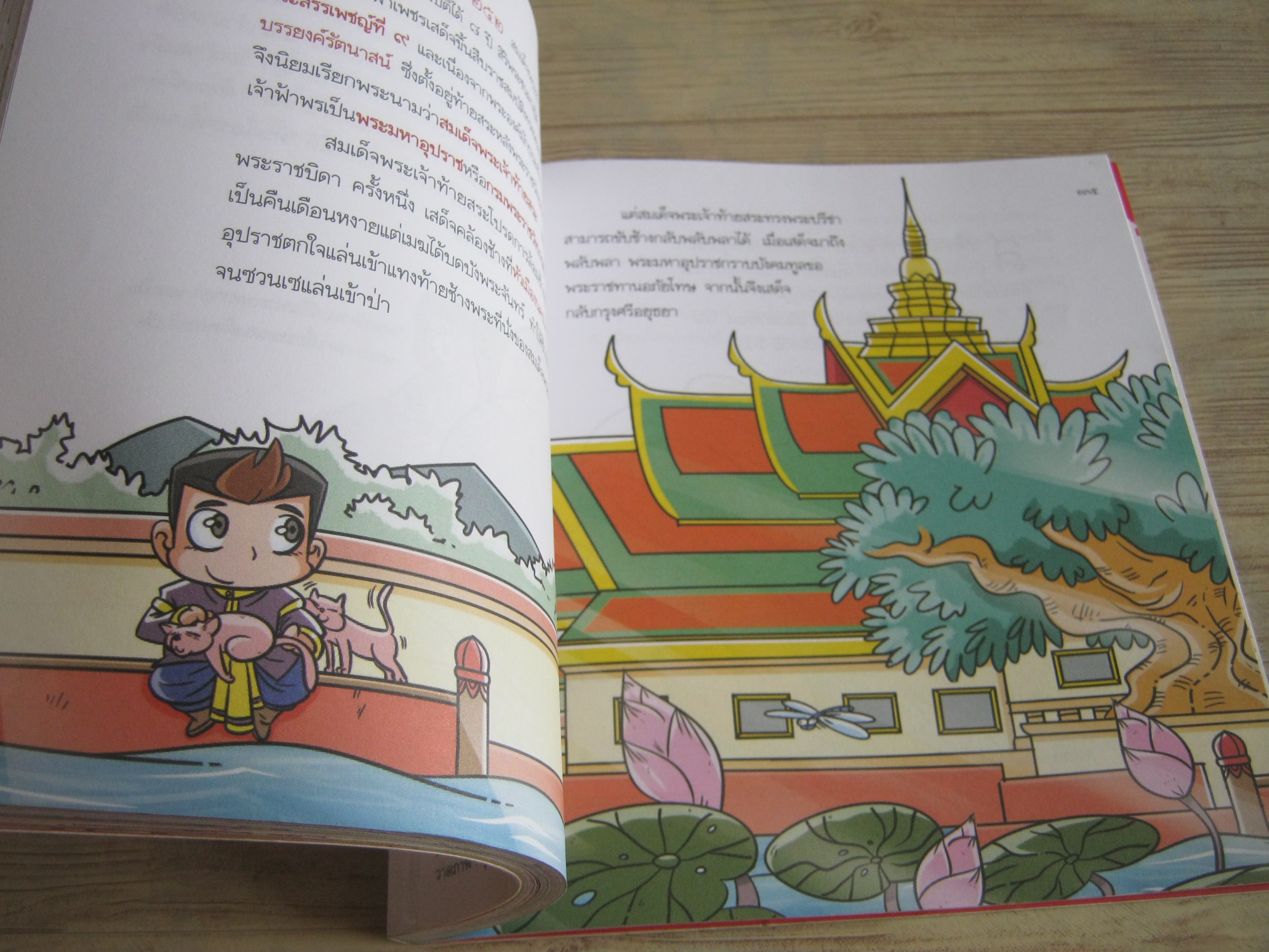 เล่าเรื่องพงศาวดารอยุธยา (ฉบับการ์ตูน) ธัมม์ ศิริพรมรินทร์ เรื่อง รุจิกร ทะริยะ ภาพ***สินค้าหมด***