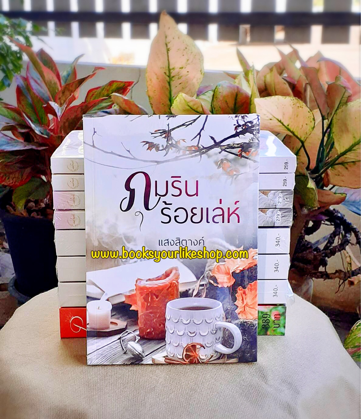 ภุมรินร้อยเล่ห์,ผู้แต่ง,แสงสิตางค์,หนังสือใหม่,นิยายทำมือ