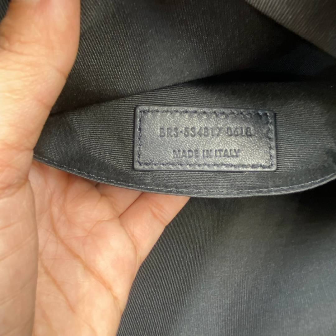 VIP 】หนังแท้ YSL SAINT LAURENT Lou Medium Monogram YSL Calf Crossbody Bag