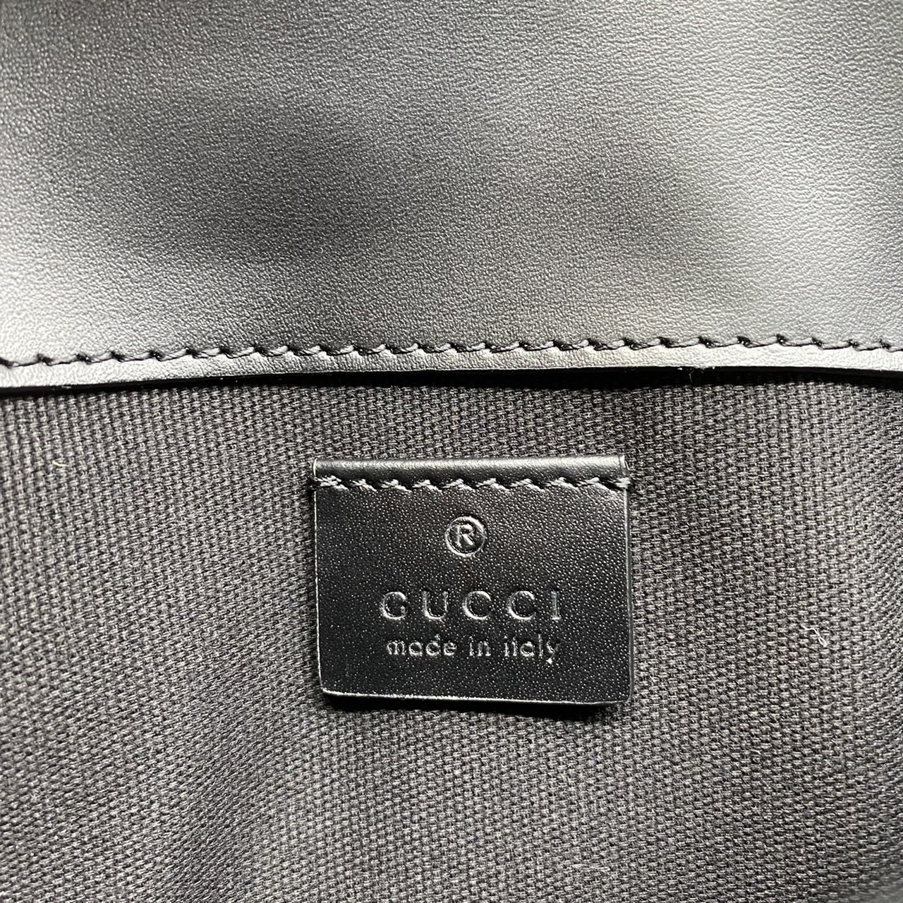 หนังแท้ GUCCI GG Black belt bag พร้อมส่งที่ไทย