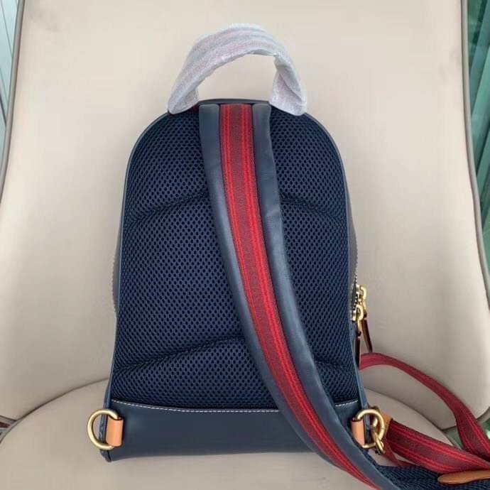 Coach Academy Pack In Signature Chambray