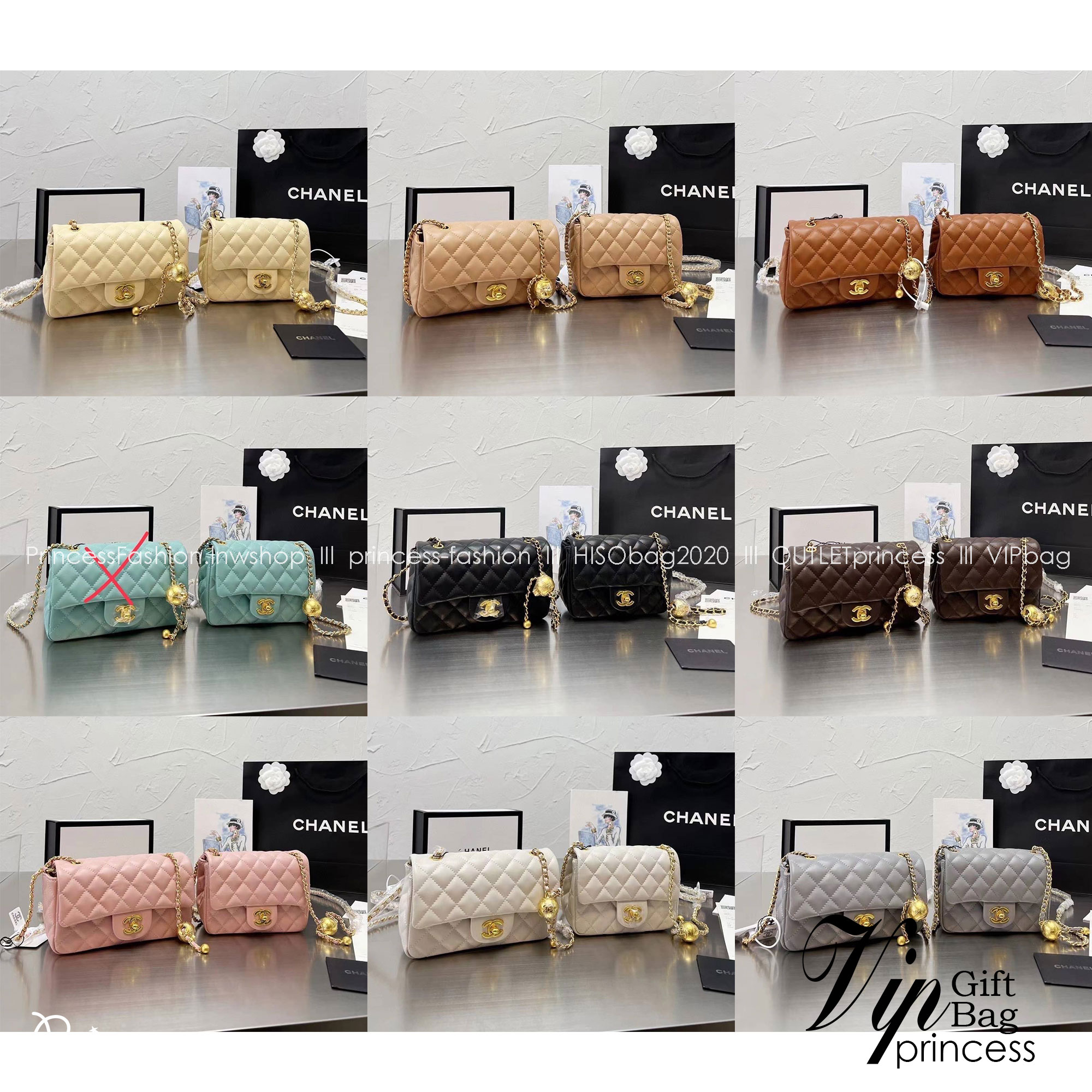 Chanel 22c classic golden ball / Chanel Pearl with Chain crossbody bag กระเป๋าสะพายข้างหรือสะพายเป็นครอสบอดี้ ใบนี้ไปถือออกงาน ก็สวยหรูดูแพงสุดๆค่า!! คลาสสิคและโดดเด่นทุกสี