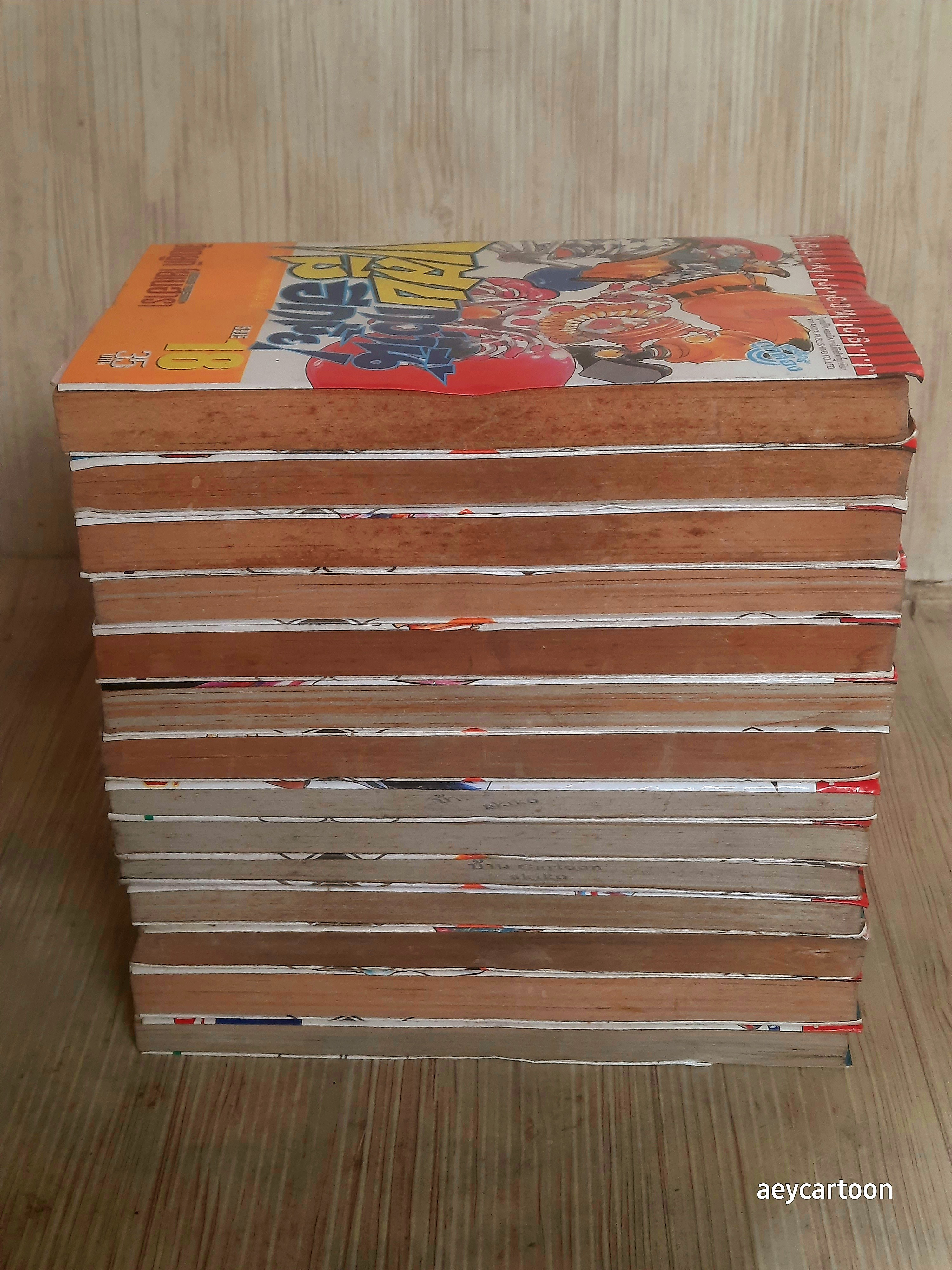 แสบกว่านี้มีอีกมั้ย ชุด เล่ม 1-18 ขาดเล่ม 7,9,10,12 (21เล่มจบ)