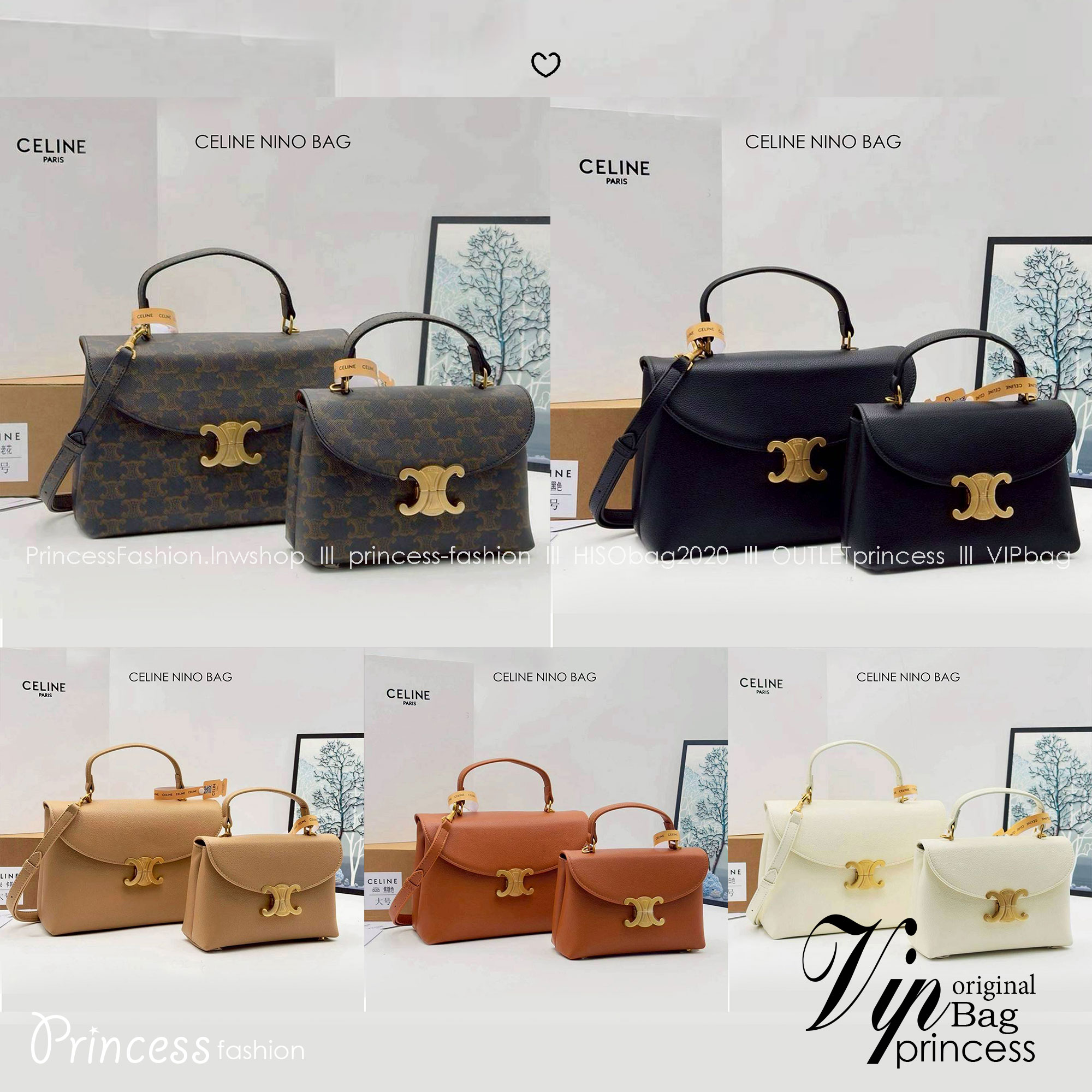 CELINE NINO BAG IN SUPPLE GRAINED LEATHER กระเป๋าสะพายพร้อมหูจับในตัว ดีไซน์แบบสวยสับดูแพงสุดๆ รูปทรงคลาสสิคทำให้ใช้งานได้ง่าย แมทช์ได้หลากหลายสไตล์ สวยมาก