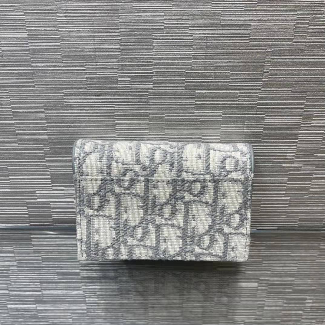 หนังแท้ DIOR SADDLE FLAP CARD HOLDER พร้อมส่งที่ไทย กระเป๋าใส่การ์ดงานหนังแท้และผ้าแจ็คการ์ด เกรดเทพออริจินอล ภาพสินค้าถ่ายจากงานขายจริง ใช้งานต่างประเทศได้