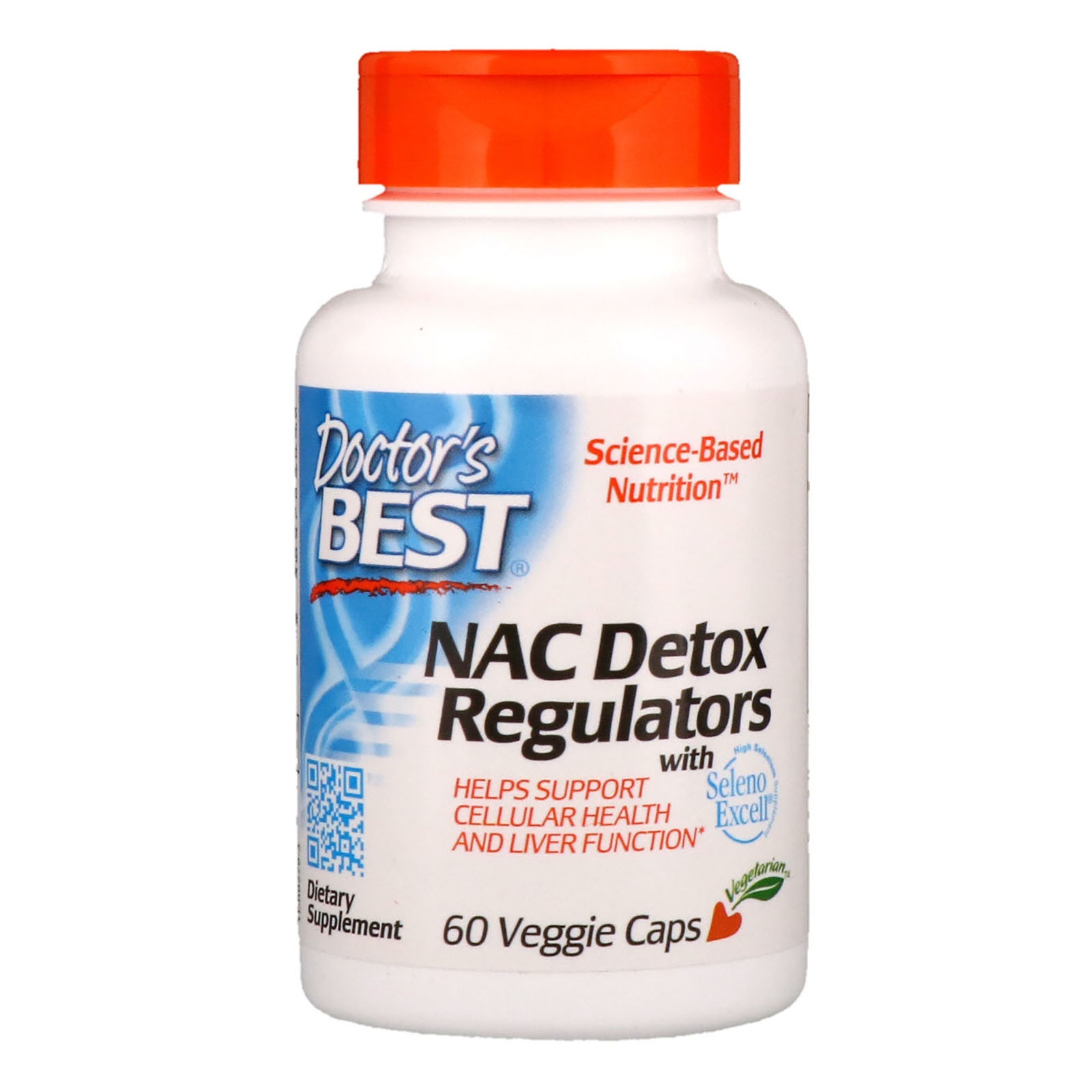 (Pre-order) Doctors Best Best NAC Detox Regulators 60 Veggie Caps