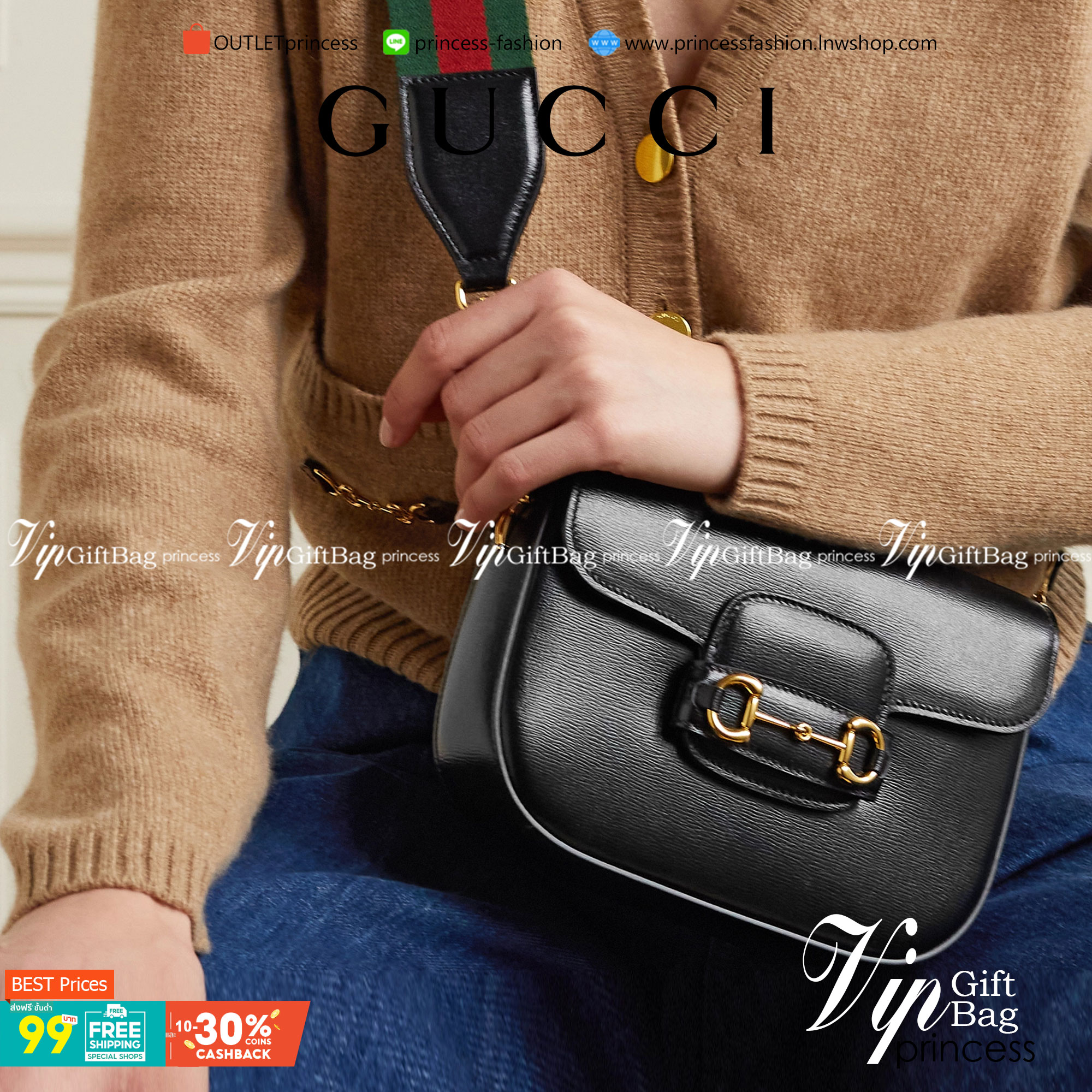 VIP GIFT 】หนังแท้ GUCCI Gucci Horsebit 1955 mini bag ที่สุดของรุ่นที่ฮอตหนักมาก คอลเลคชั่นที่ยอดขายดีตั้งแต่วันแรกที่ลง shop ด้วยรูปทรงที่กะทัดรัด ตอบโจทย์ได้ทุกลุค ทุกไลฟ์สไตล์ ใช้งานได้ง่ายคล่องตัว เรียกได้ว่าใครไม่มีได้ยังไง สวยขนาดนี้!!