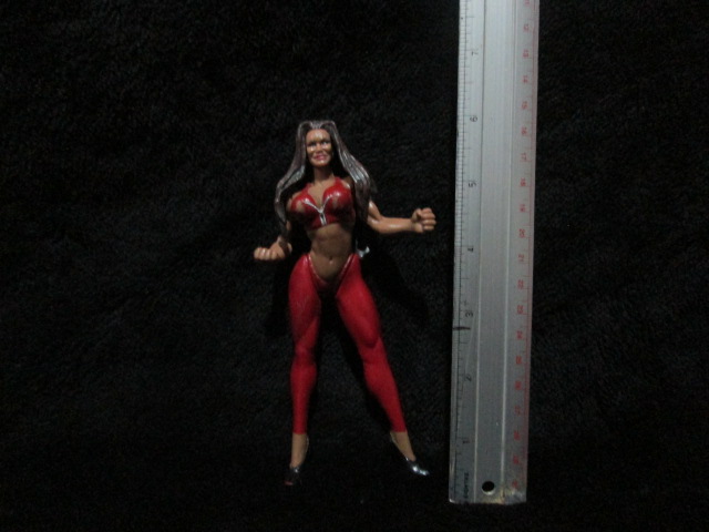 WWF Wrestle Mania Jacqueline Signature 3 Series Action Figure นักมวยปล้ำหญิงมือสอง