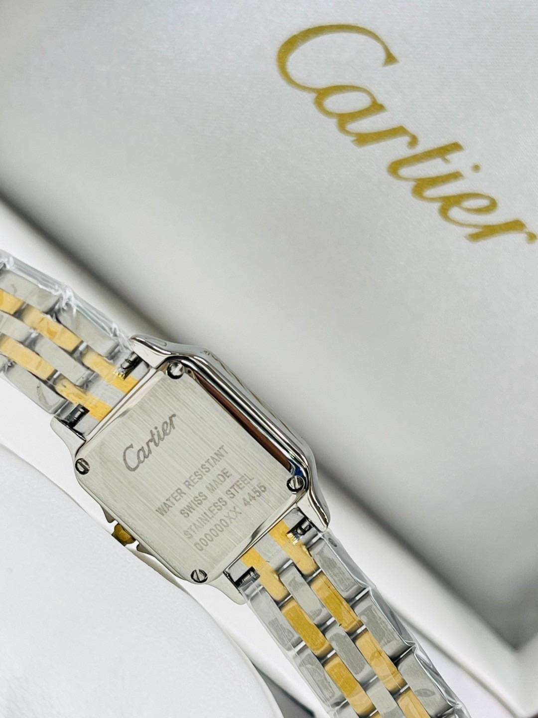 เกรดเทพ Top ORI | นาฬิกาคาเทียร์ New Cartier PANTHERE DE CARTIER WATCH(Ori) เครื่องญี่ปุ่นแท้ 100 % Size 23x30 mm. box set