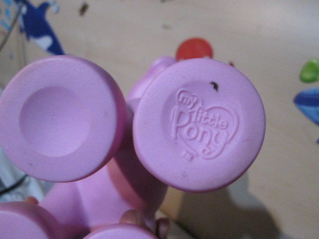 2005 My little pony Rarity The Rainbow unicorn styling figure model สูง 9 นิ้ว ตัวใหญ่ค่ะ