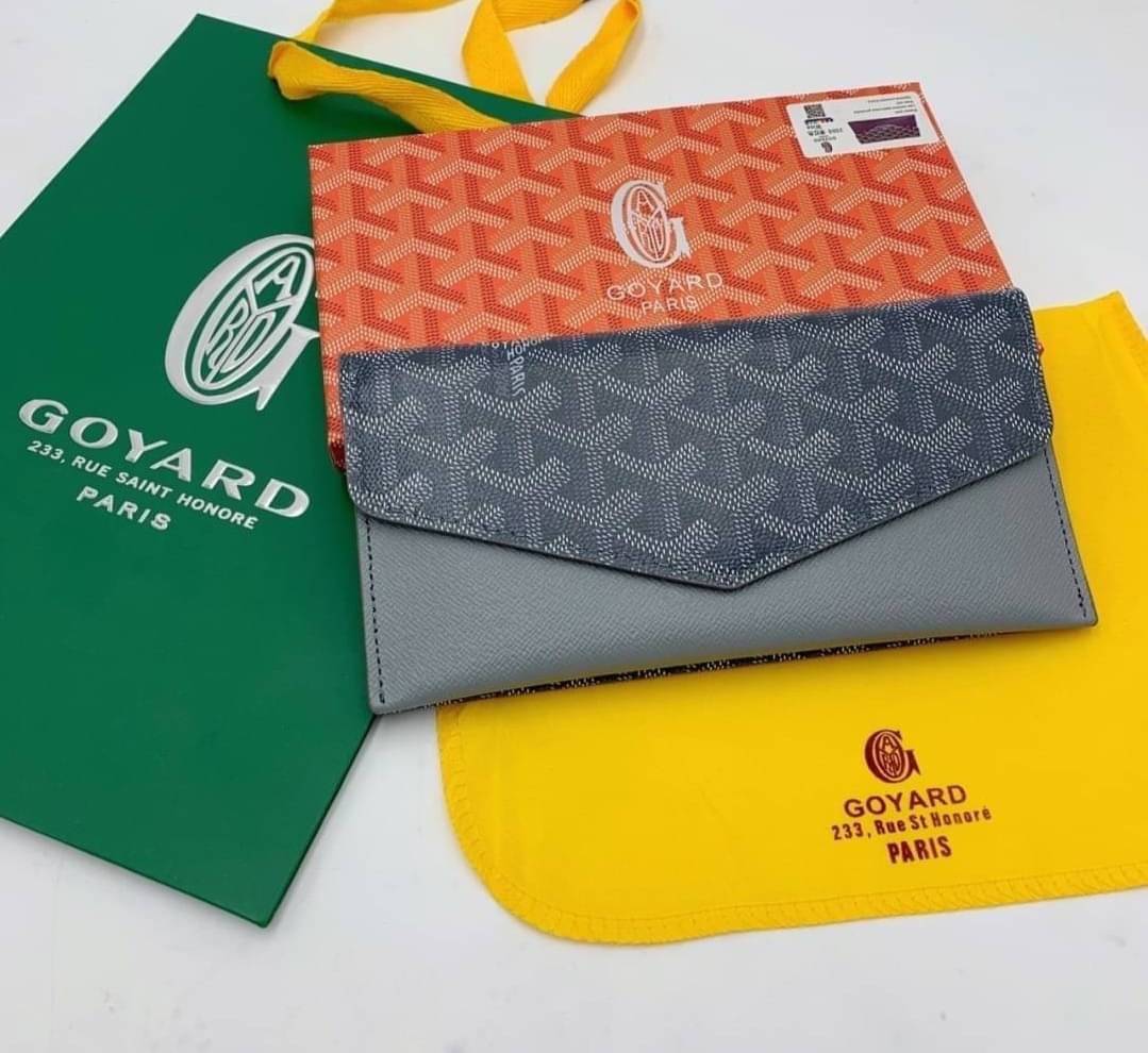 GOYARD Long Wallet Matignon GM กระเป๋าสตางค์ใบยาว พร้อมกล่อง งานสวยหรูน่าใช้ อีกรุ่นที่ยอดขายไม่เคยตก 🤑🤑 ใบจริงดูผู้ดี ดูแพง!!