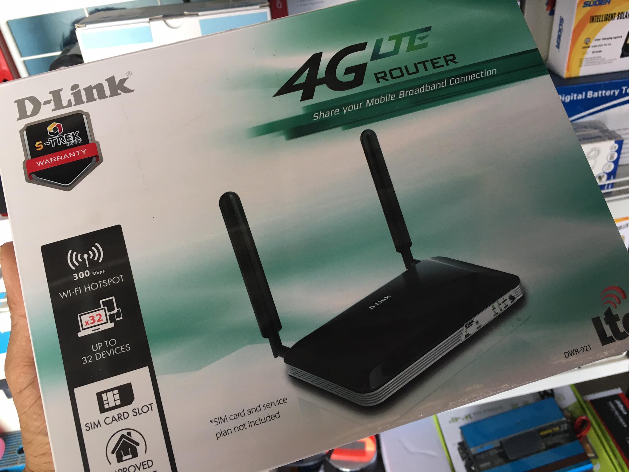 4G Router D-LINK สำหรับงาน DIY โซล่าเซลล์