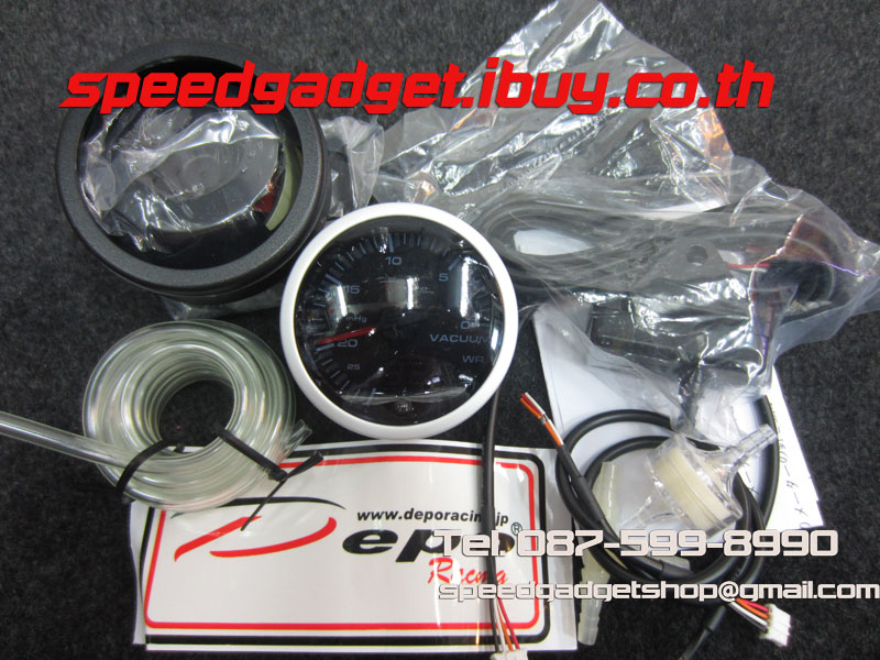 เกจวัดแรงดันสุญญากาศ Vacuum เข็ม + ดิจิตอล [SLD]