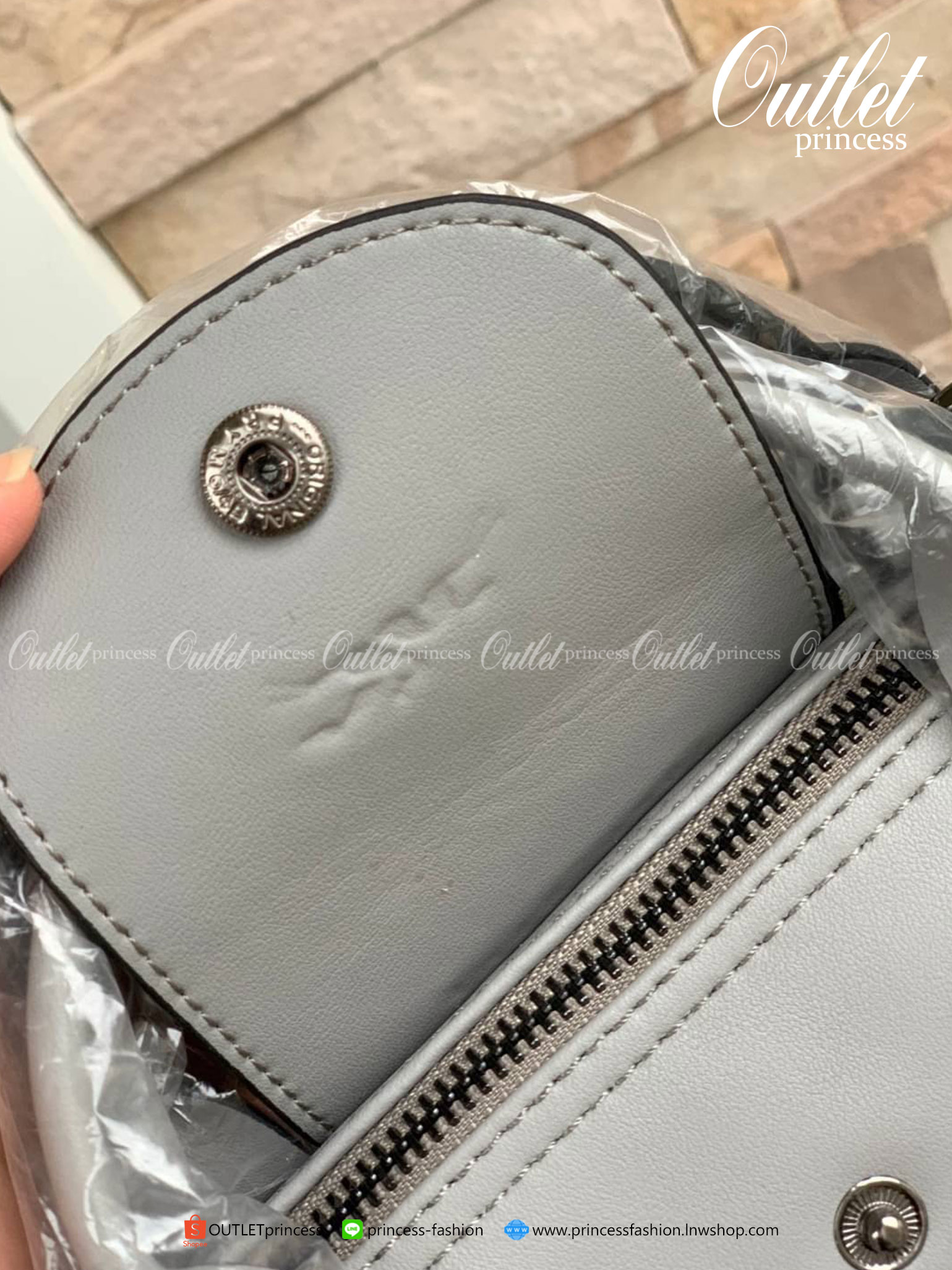 ของแท้ 100% Longchamp LE PLIAGE CUIR TOP HANDLE BAG Color: Honey,Hawtorn,Gunmetal