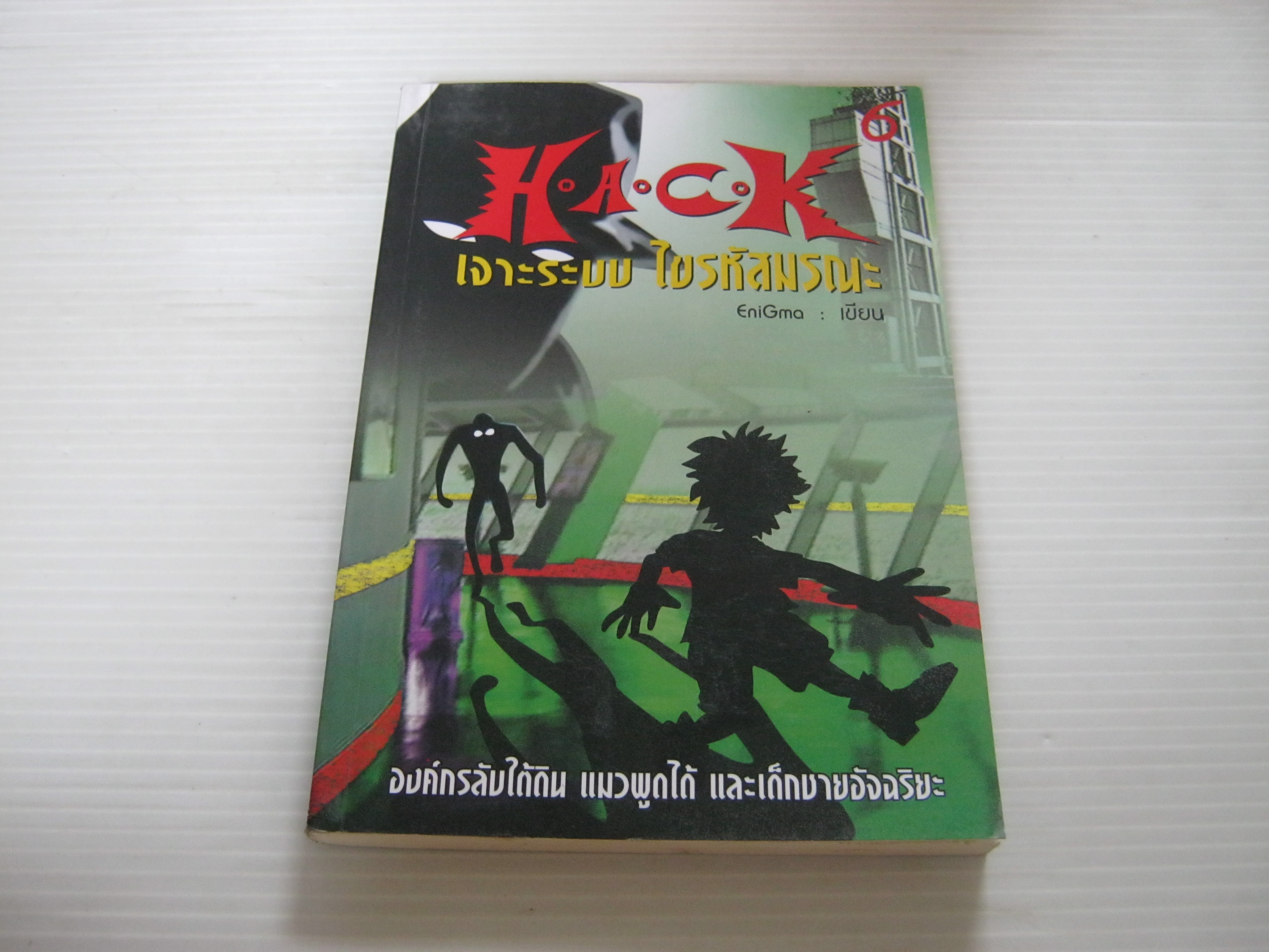 H.A.C.K เจาะระบบ ไขรหัสมรณะ เล่ม 6 Enigma เขียน