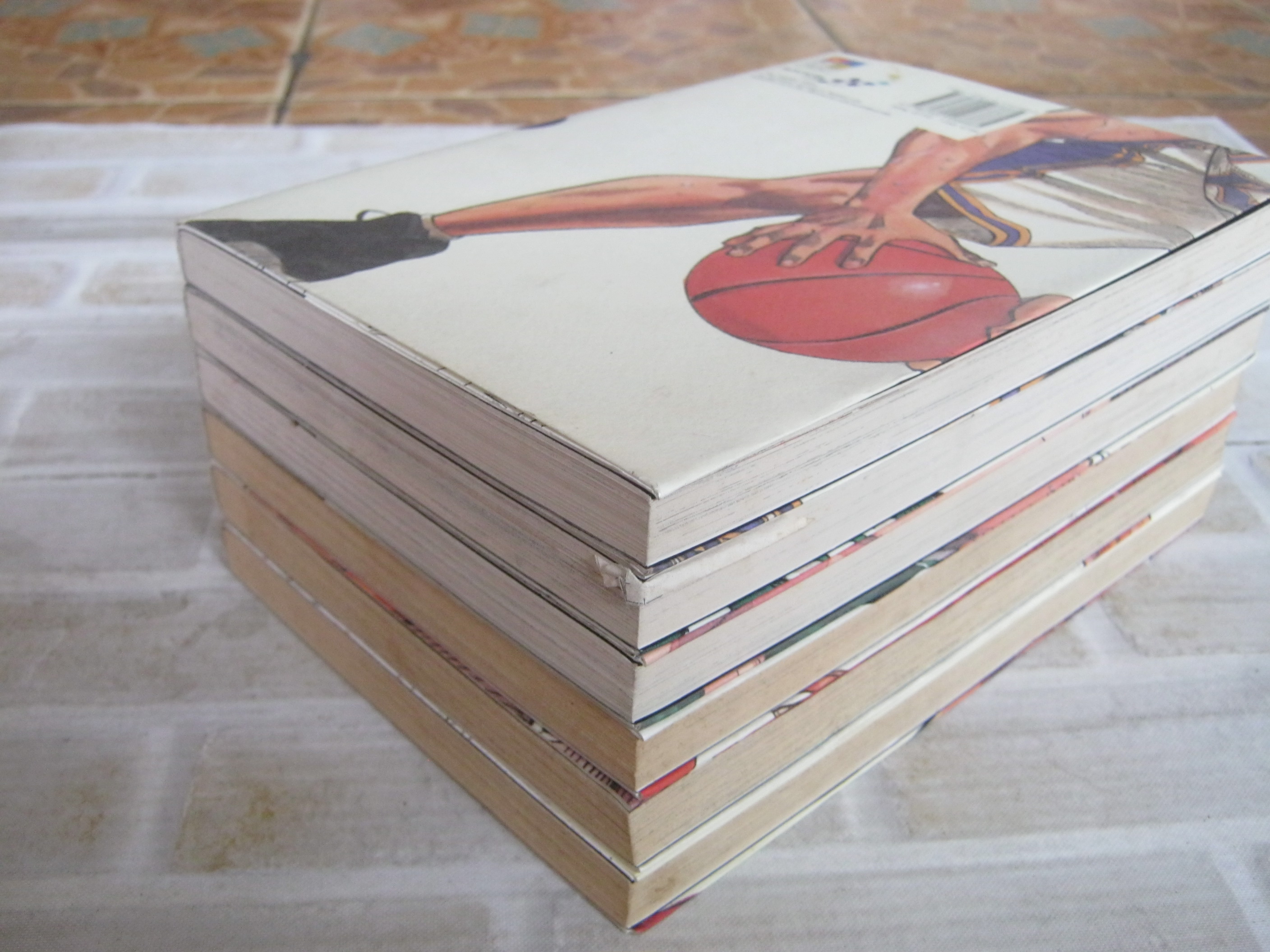 SLAMDUNK BIG BOOK ชุด เล่ม 3,4,5,8,9,10 ทาเคฮิโกะ อิโนะอุเอะ เขียน (สภาพสะสม)