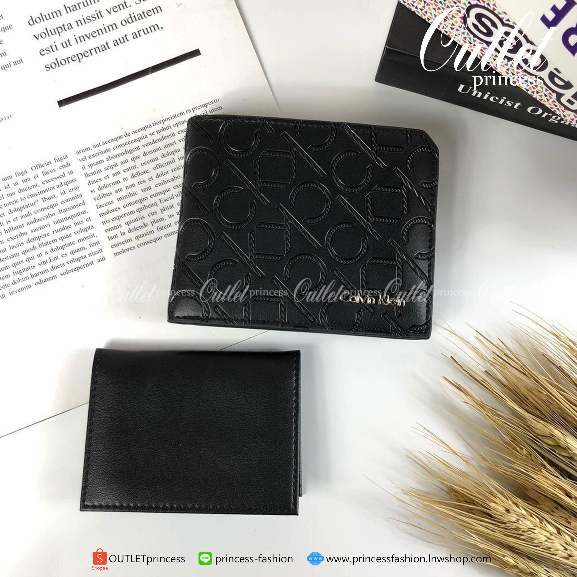 ของแท้ 100% Calvin Klein Leather Belt & Wallet Set เซตสุดคุ้ม ซื้อ 1 ได้ ถึง 3 จะมอบเป็นของขวัญหรือใช้เองก็แนะนำเลยค่าา