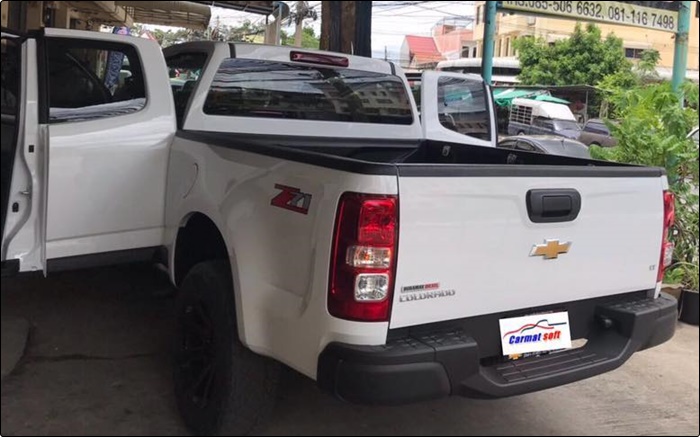 พรมดักฝุ่นไวนิลCHEVROLET COLORADO CAB 2012-19 เต็มคัน